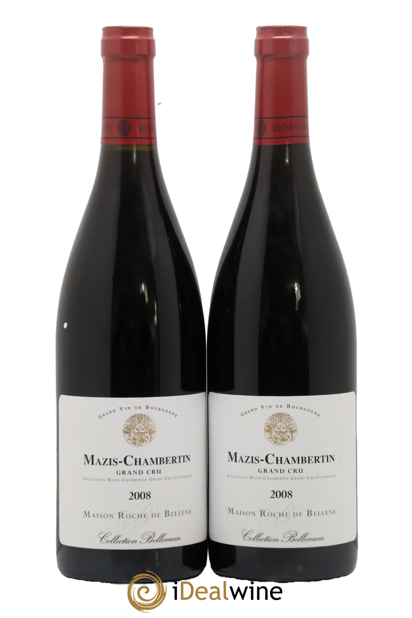 Mazis-Chambertin Grand Cru Collection Bellenum Maison Roche de Bellene Collection Bellenum Maison Roche de Bellene 2008 - Lotto di 2 bottiglie - 0