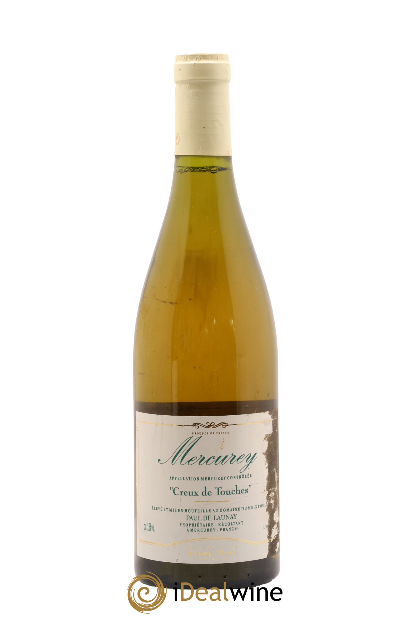 Mercurey Creux des Touches Paul de Launay 2002 - Posten von 1 Flasche - 0