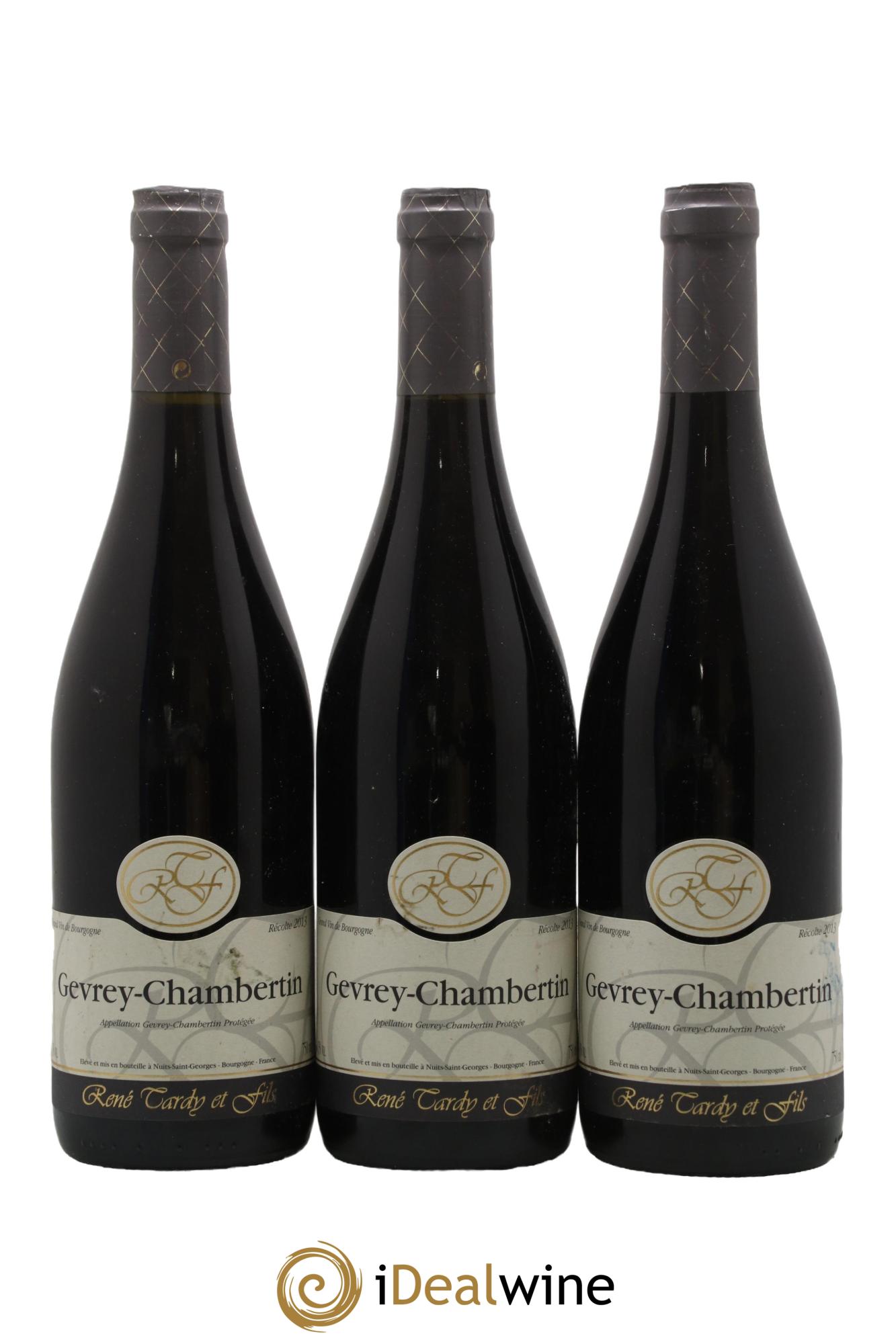 Gevrey-Chambertin Réné Tardy 2013 - Posten von 3 Flaschen - 0
