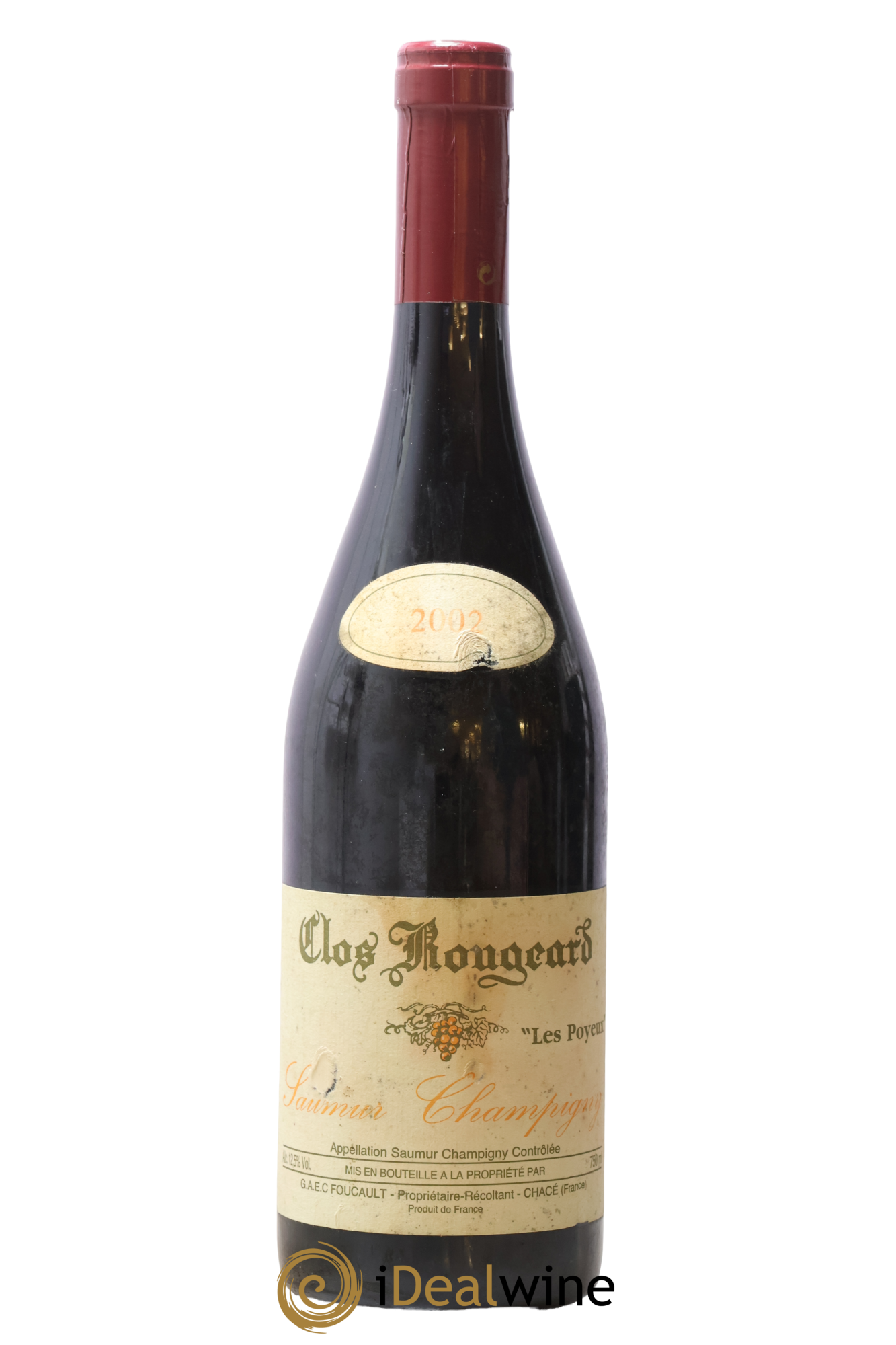 Saumur-Champigny Les Poyeux Clos Rougeard 2002 - Lot de 1 bouteille - 0