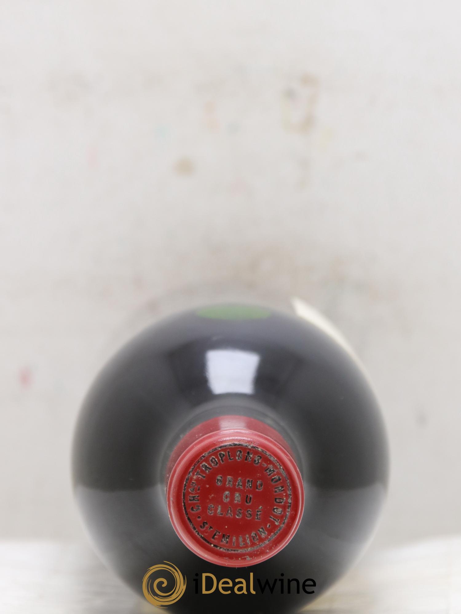Château Troplong Mondot 1er Grand Cru Classé B 1990 - Lot de 1 bouteille - 1
