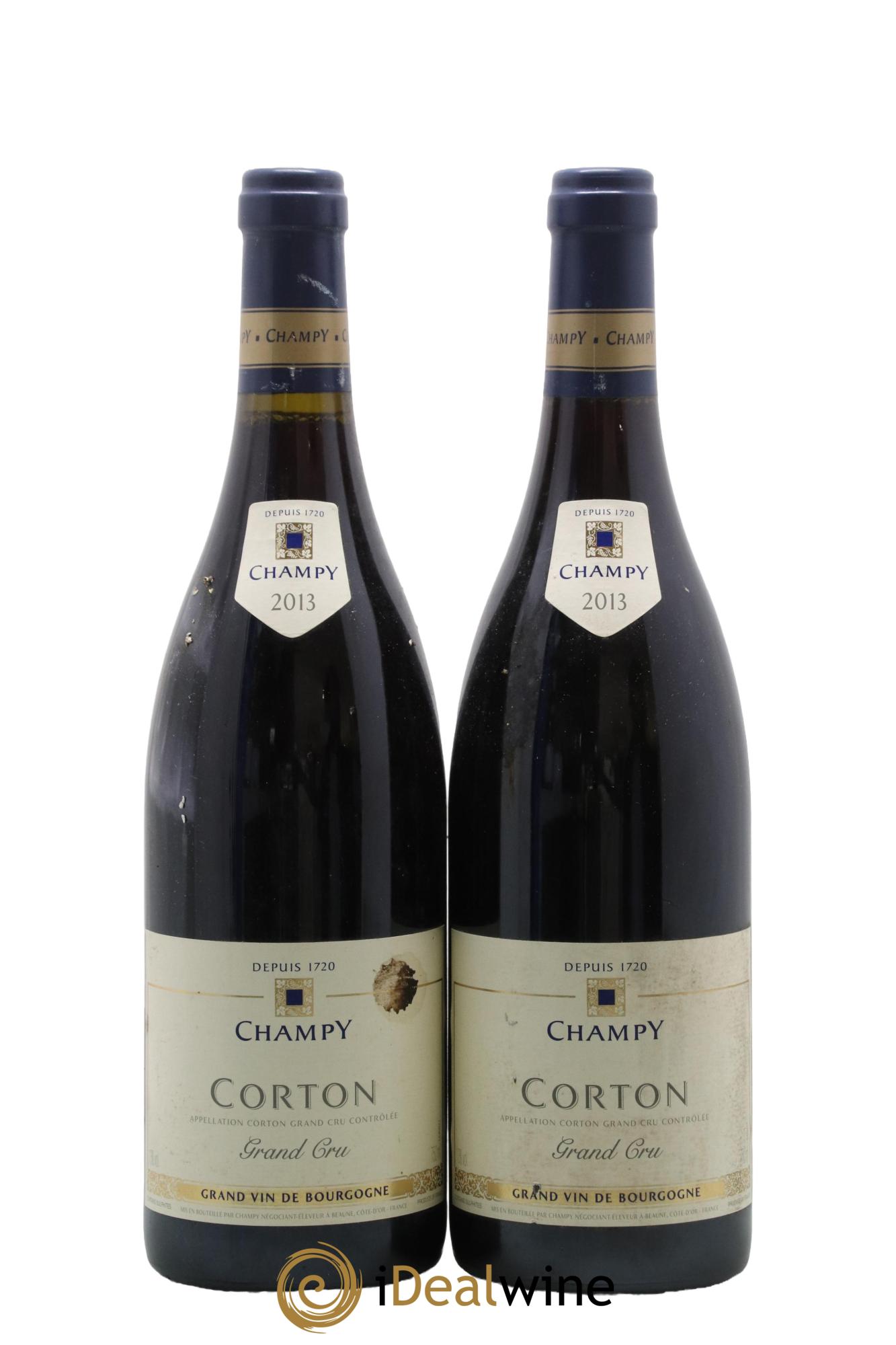 Corton Grand Cru Maison Champy 2013 - Lot de 2 bouteilles - 0