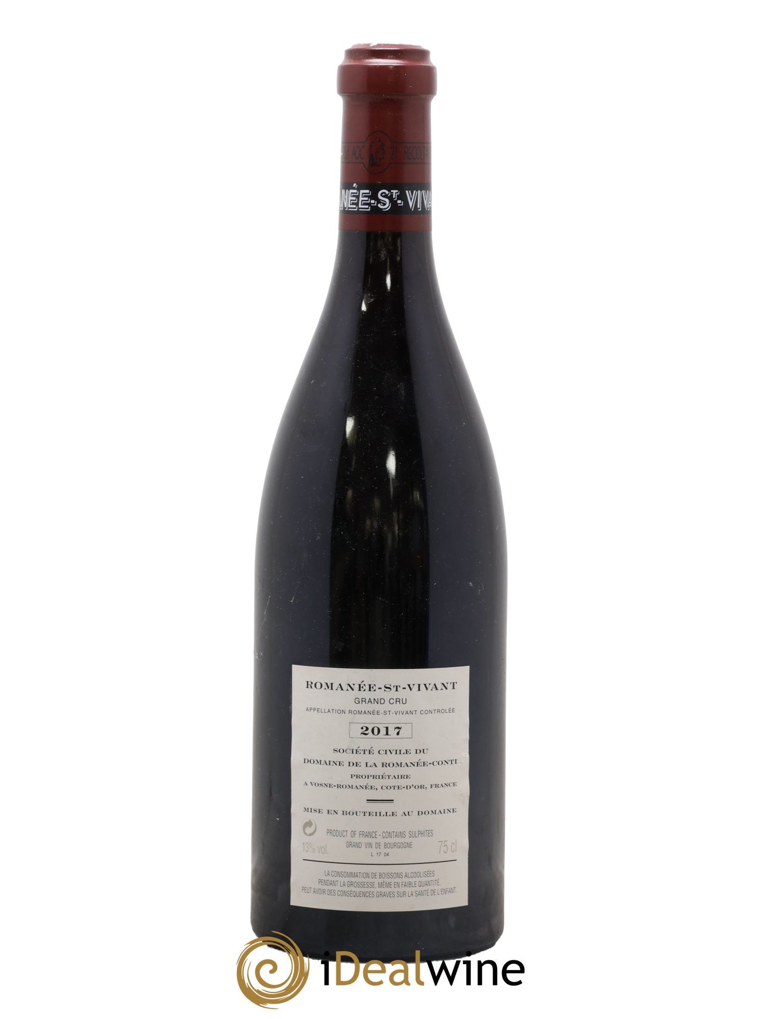 Romanée-Saint-Vivant Grand Cru Domaine de la Romanée-Conti 2017 - Lot de 1 bouteille - 1