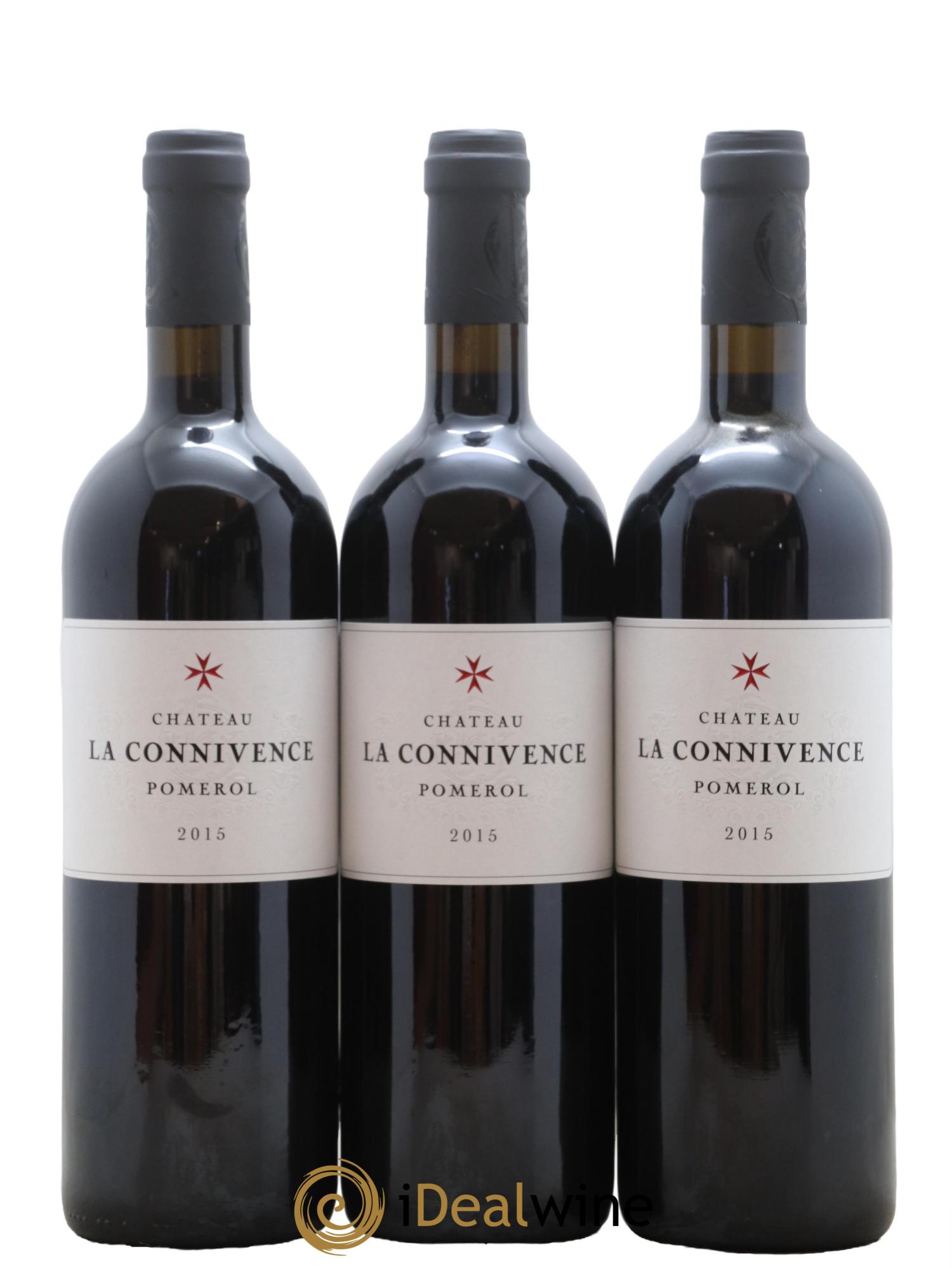 Pomerol Chateau La Connivence 2015 - Posten von 6 Flaschen - 2