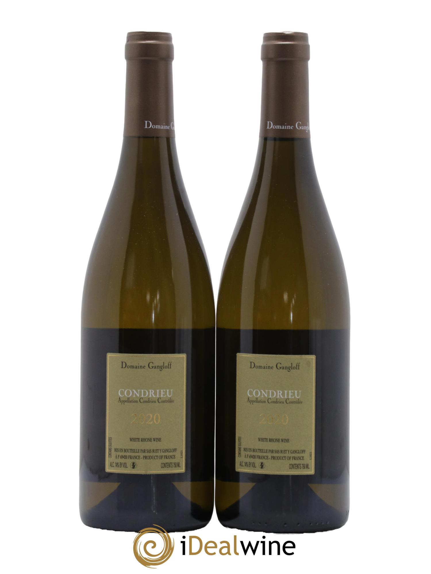 Condrieu Domaine Gangloff (Domaine) 2020 - Lot de 2 bouteilles - 1