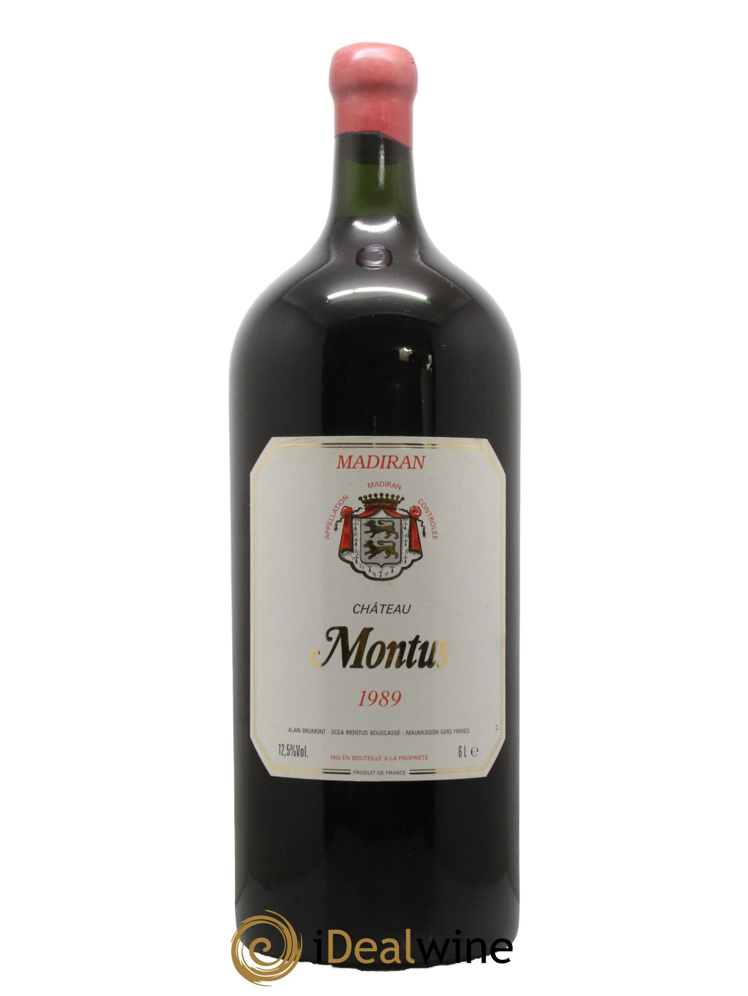 Madiran Château Montus Alain Brumont 1989 - Lot de 1 mathusalem - 0