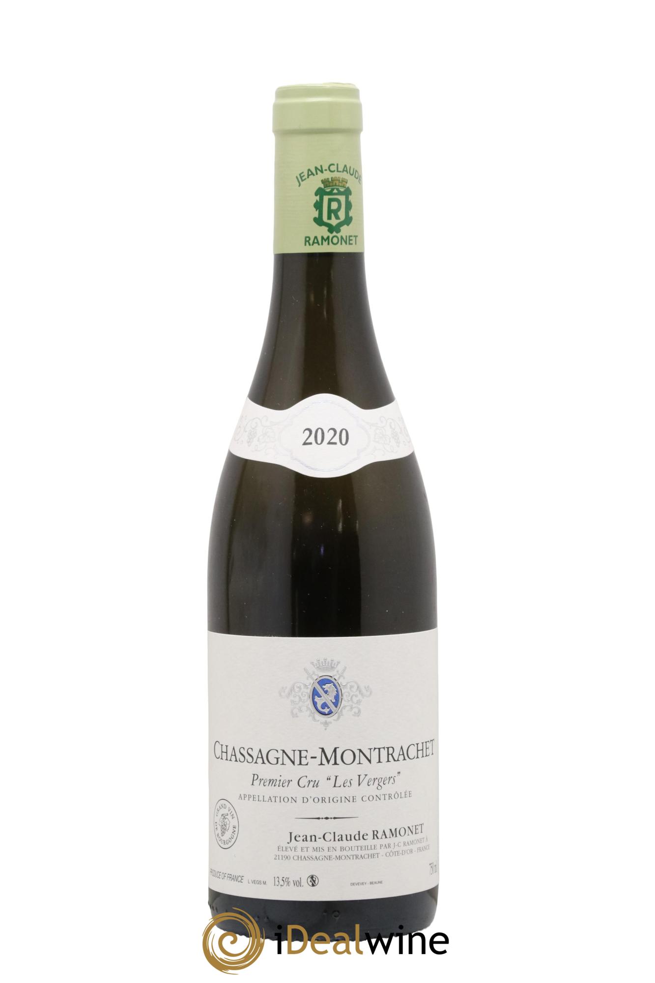 Chassagne-Montrachet 1er Cru Les Vergers Ramonet (Domaine) 2020 - Lot of 1 bottle - 0