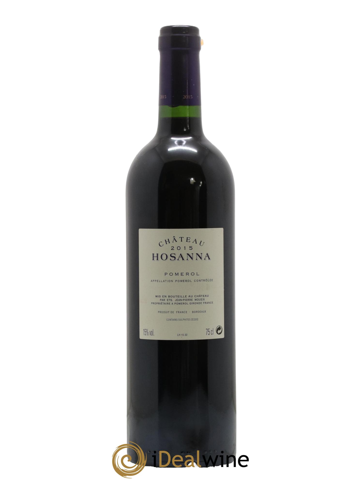 Château Hosanna 2015 - Posten von 1 Flasche - 1
