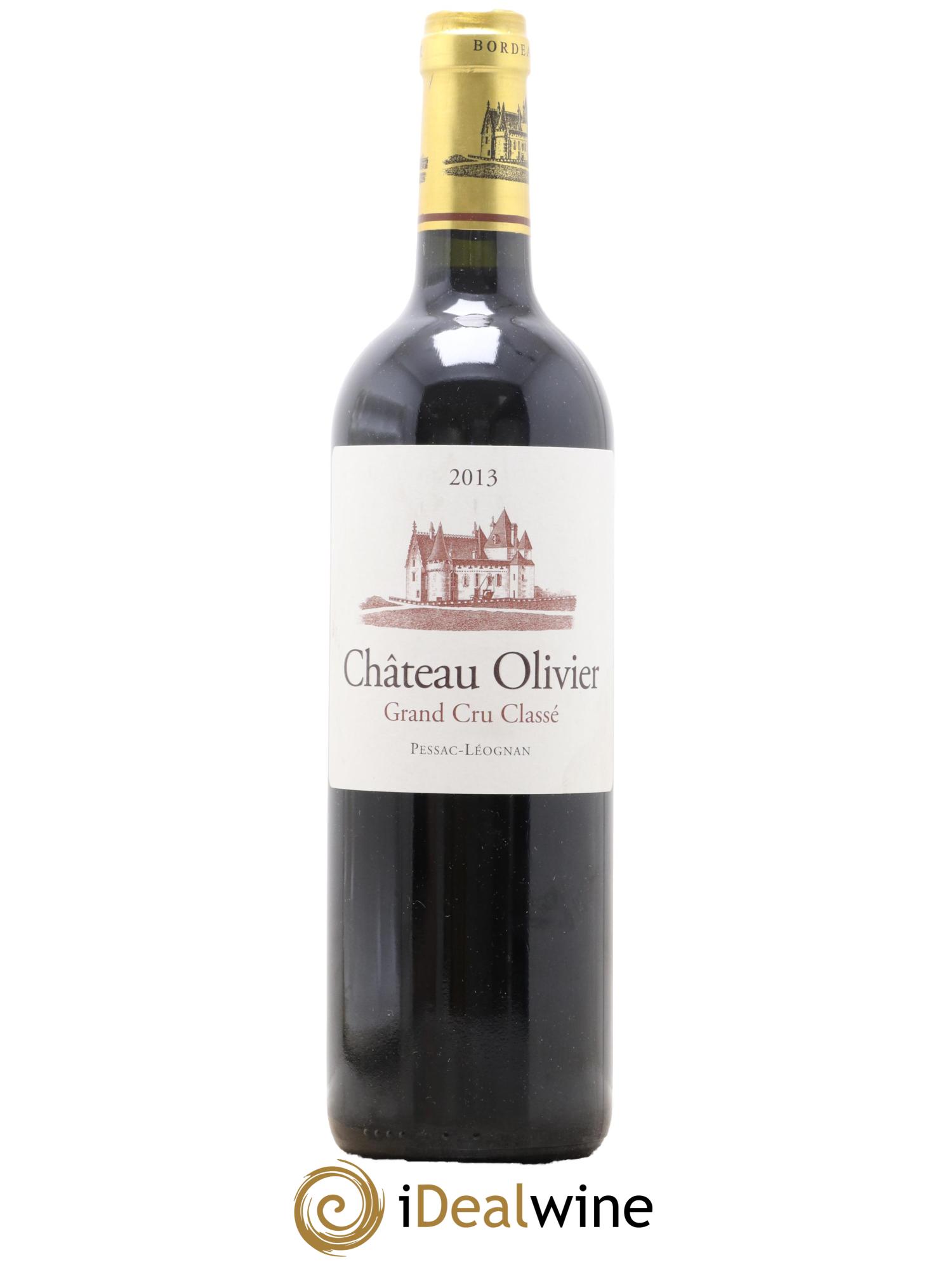 Château Olivier Cru Classé de Graves 2013 - Lot de 1 bouteille - 0