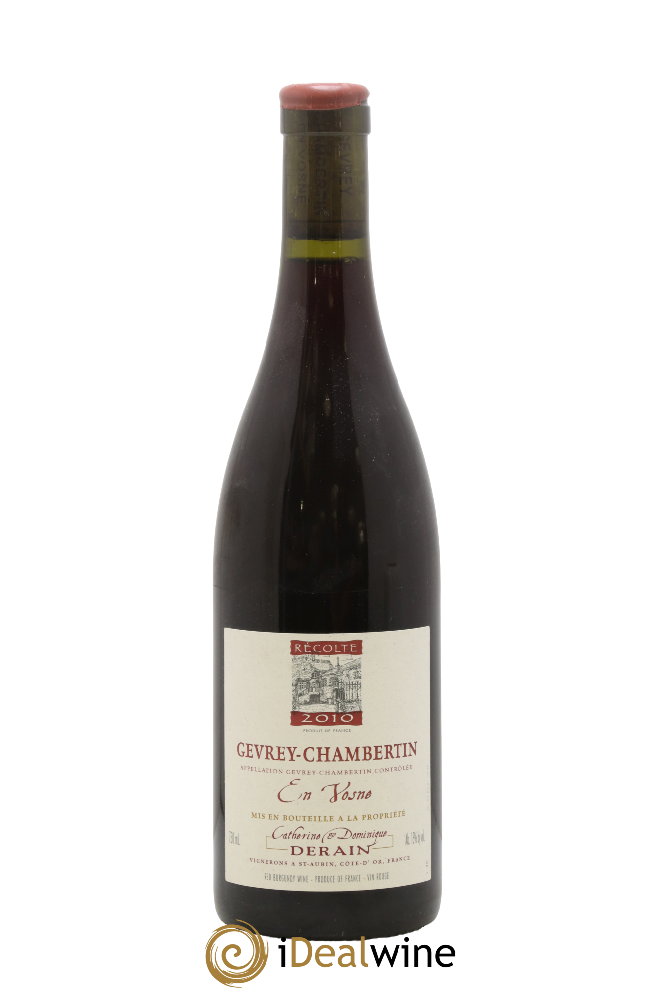 Gevrey-Chambertin En Vosne Catherine et Dominique Derain 2010 - Lot of 1 bottle - 0