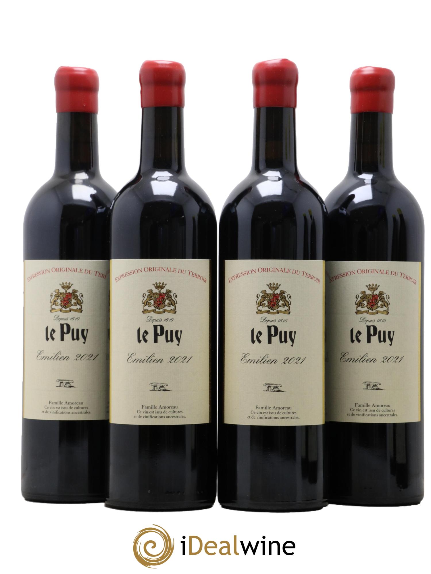 Le Puy - Cuvée Emilien 2021 - Lot de 4 bouteilles - 0