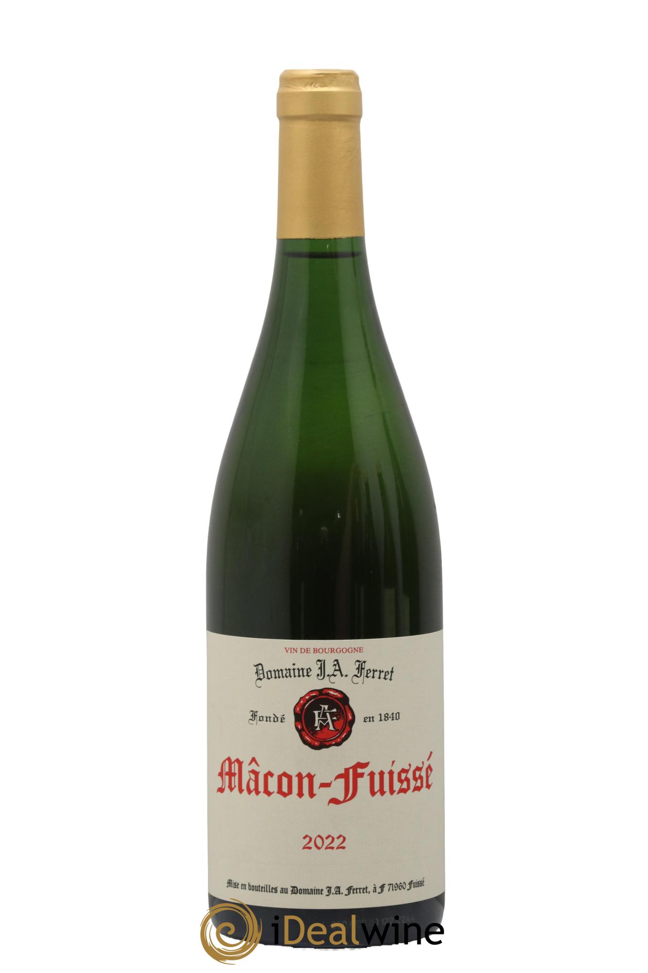 Mâcon-Fuissé J.A. Ferret (Domaine) 2022 - Posten von 1 Flasche - 0