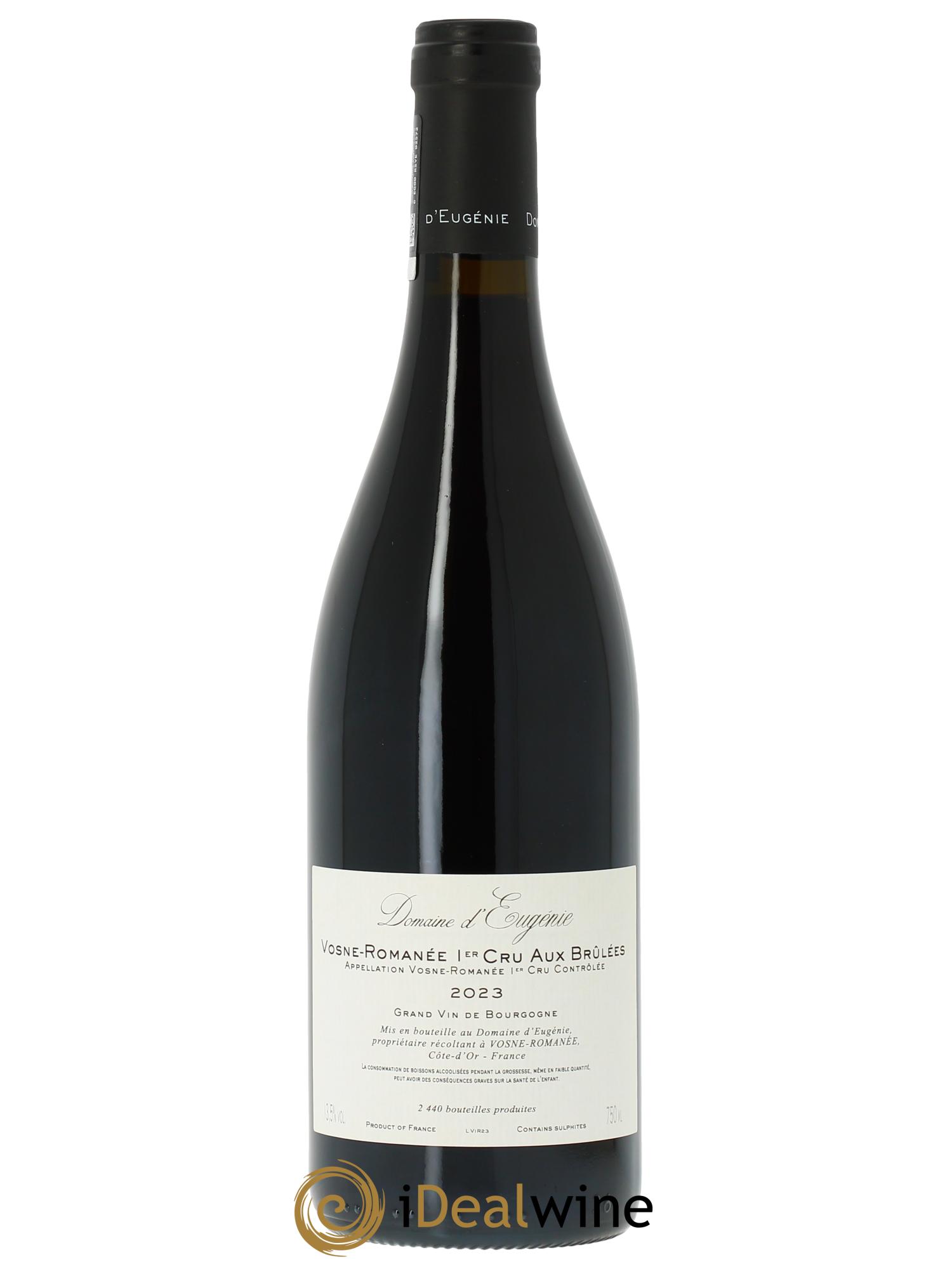 Vosne-Romanée 1er Cru Aux Brûlées Domaine René Engel - Domaine Eugénie (OWC if 3 bts) 2023 - Lot of 1 bottle - 1
