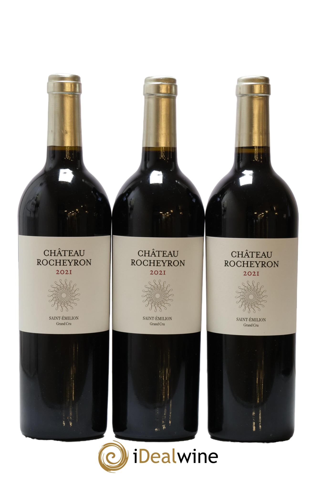 Saint-Émilion Grand Cru Château Rocheyron 2021 - Lot de 3 bouteilles - 0