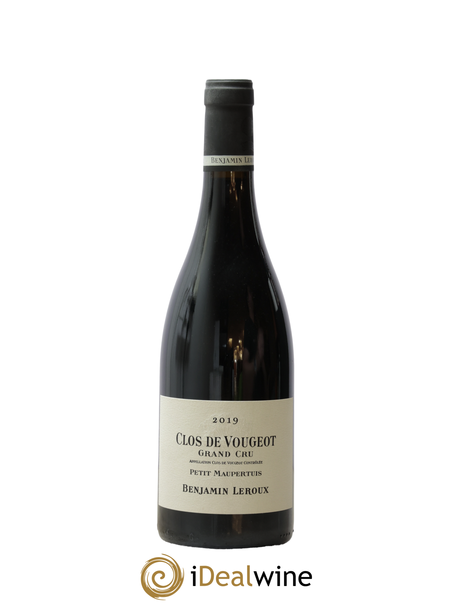 Clos de Vougeot Grand Cru Petit Maupertuis Benjamin Leroux 2019 - Posten von 1 Flasche - 0
