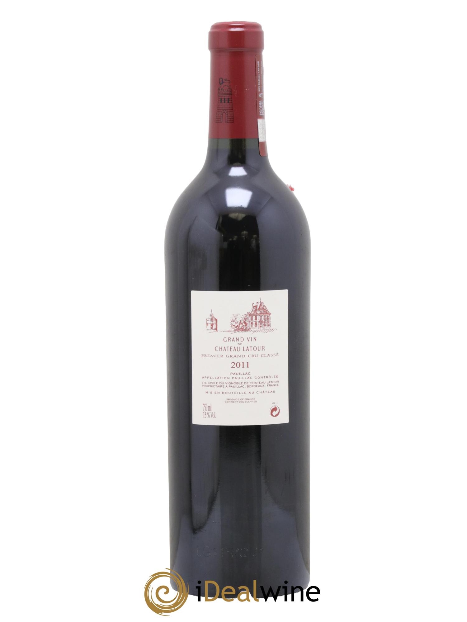 Château Latour 1er Grand Cru Classé 2011 - Lotto di 1 bottiglia - 1