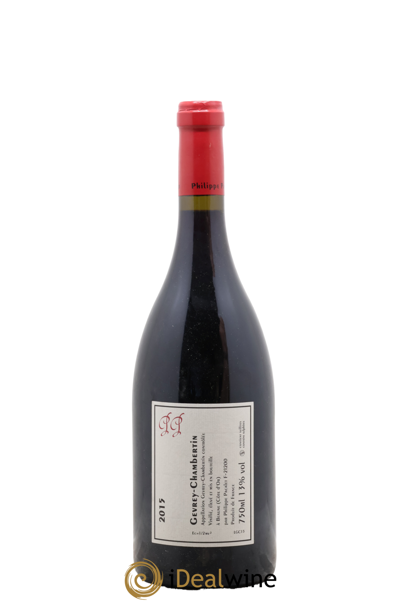 Gevrey-Chambertin Philippe Pacalet 2015 - Lot de 1 bouteille - 1