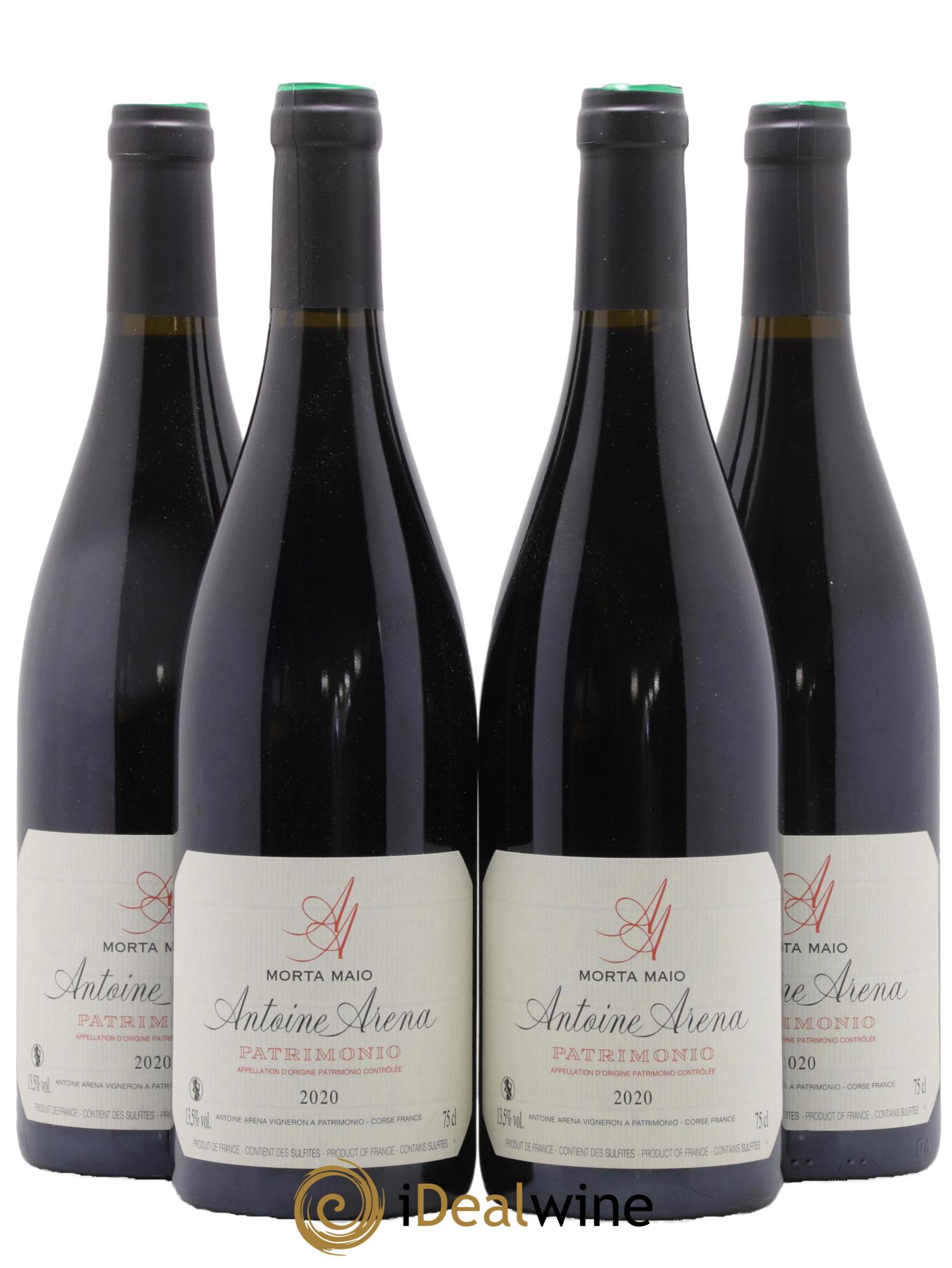 Patrimonio Morta Maio Antoine Arena 2020 - Lot de 4 bouteilles - 0