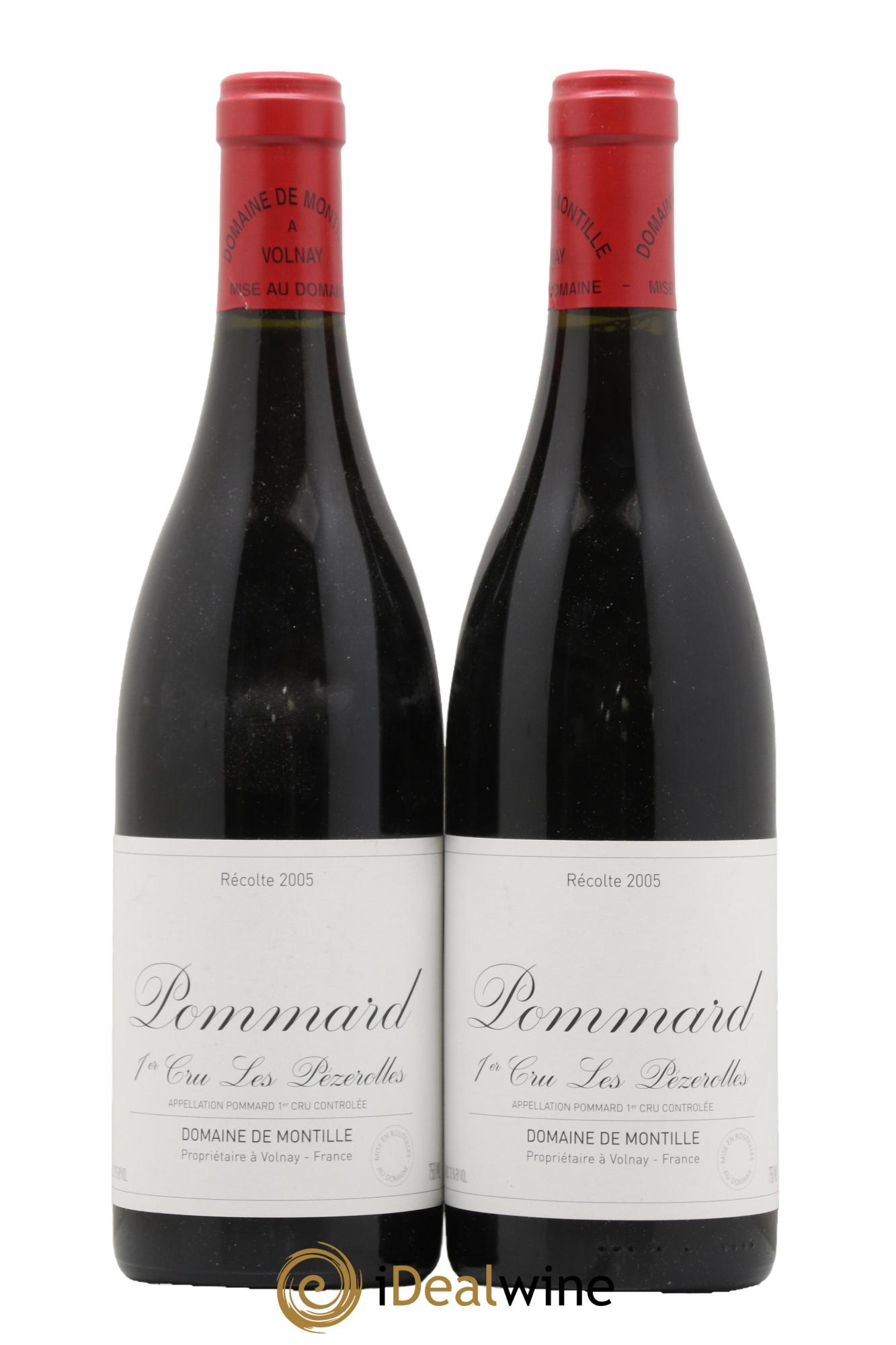 Pommard 1er Cru Les Pézerolles De Montille (Domaine) 2005 - Lot de 2 bouteilles - 0