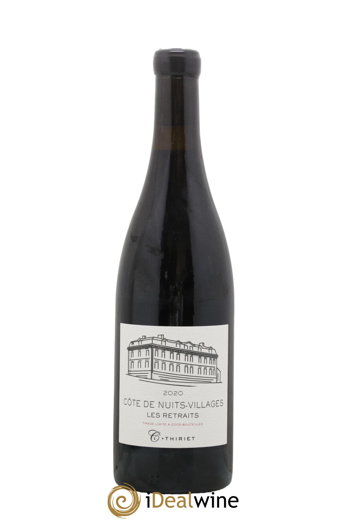 Côte de Nuits-Villages Les Retraits Maison Thiriet 2020 - Lot de 1 bouteille - 0