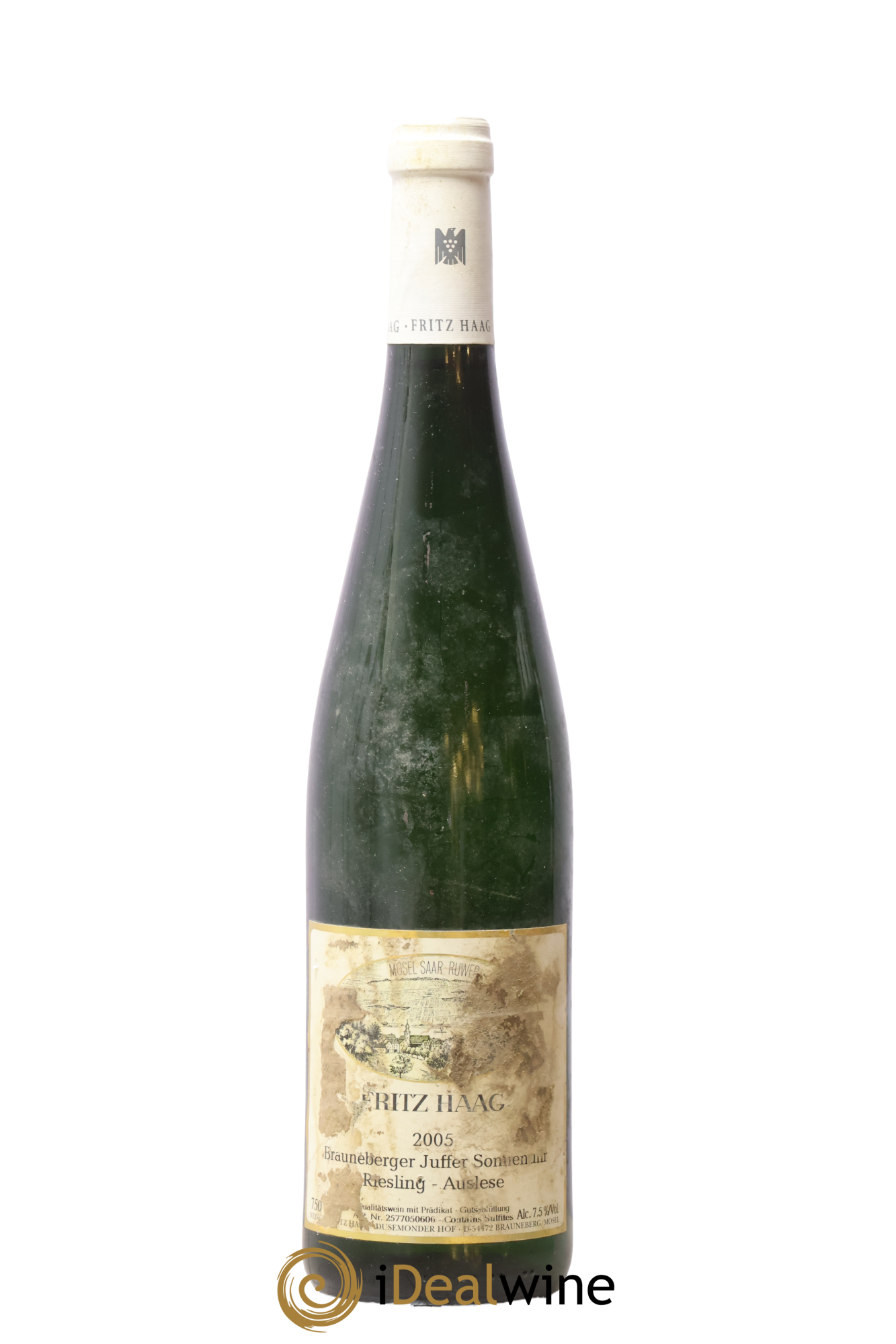 Riesling Fritz Haag Brauneberger Juffer Sonnenuhr Auslese 2005 - Lot de 1 bouteille - 0