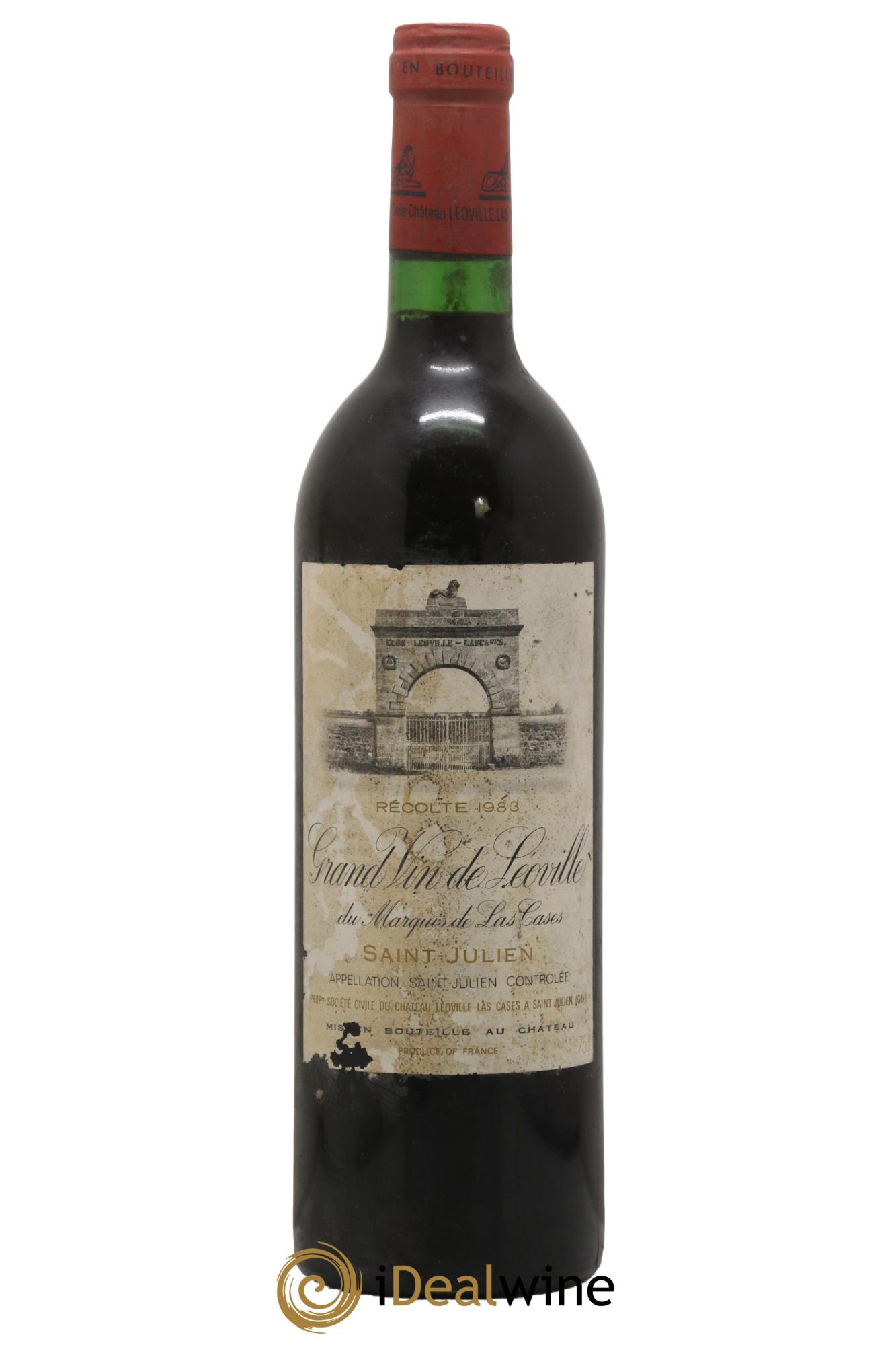 Château Léoville Las Cases 2ème Grand Cru Classé 1983 - Lot de 1 bouteille - 0