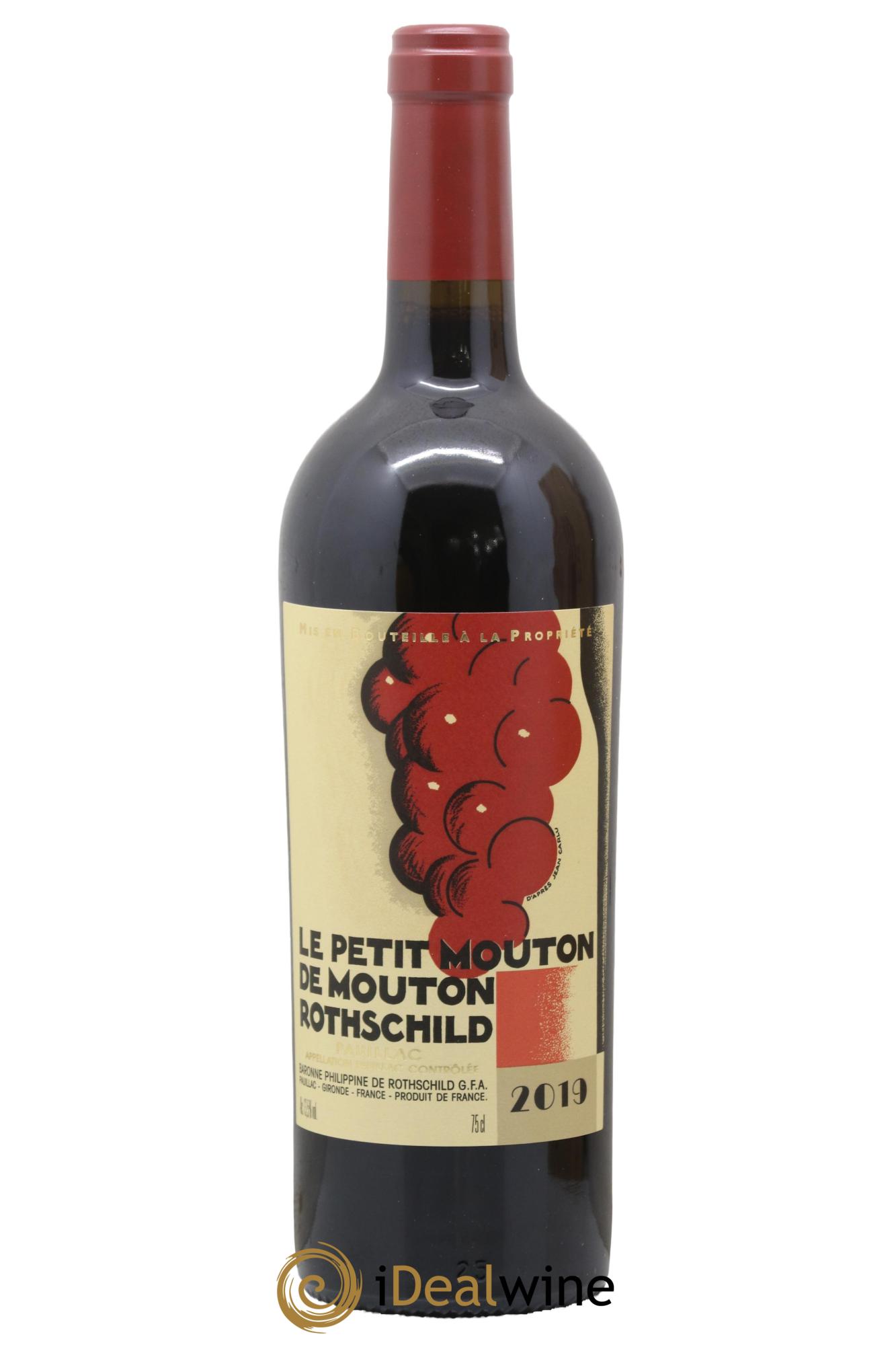 Petit Mouton Second Vin 2019 - Lot de 1 bouteille - 1