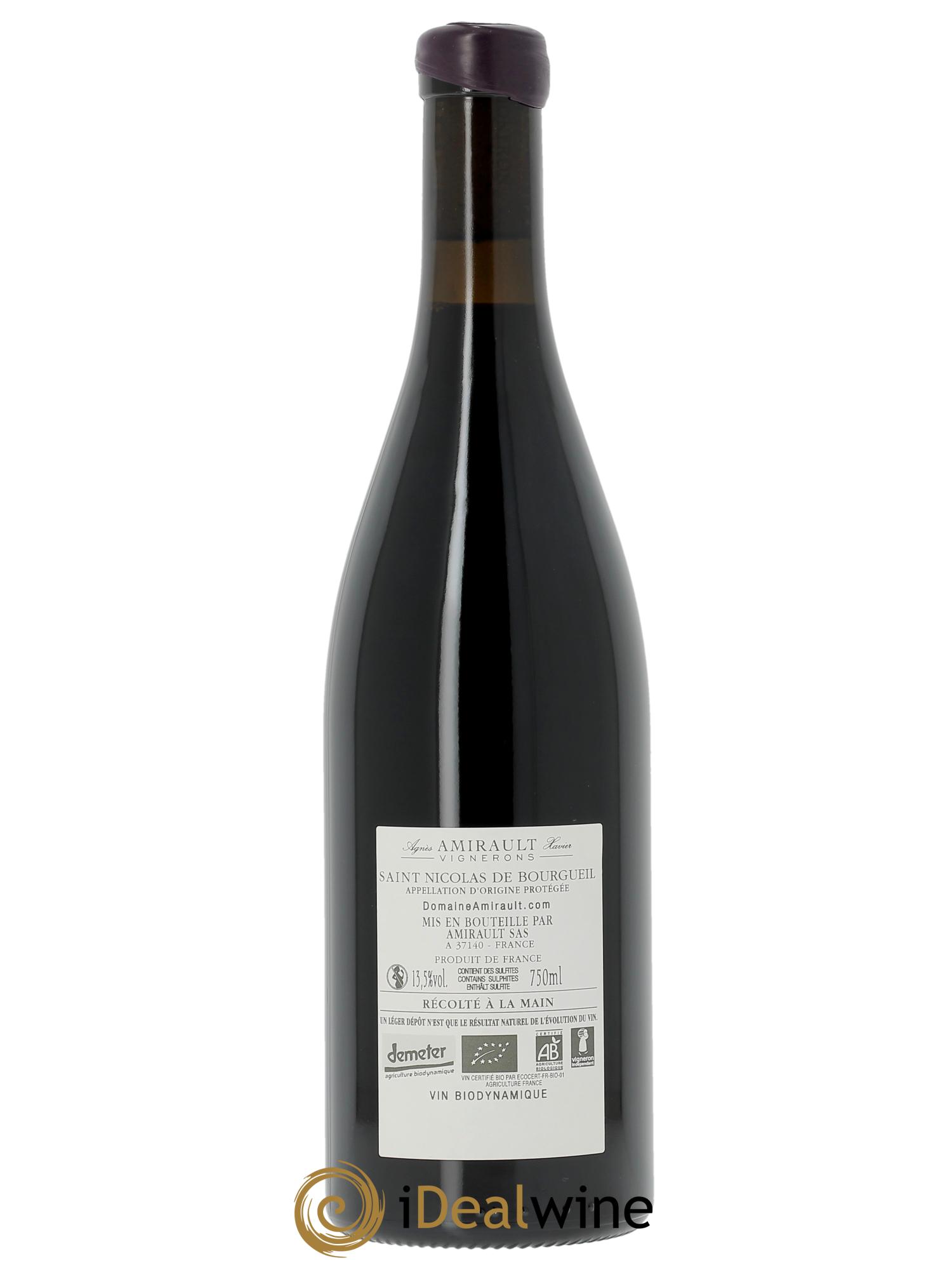Saint-Nicolas de Bourgueil Le Vau Renou Agnès et Xavier Amirault  2020 - Lot de 1 bouteille - 1