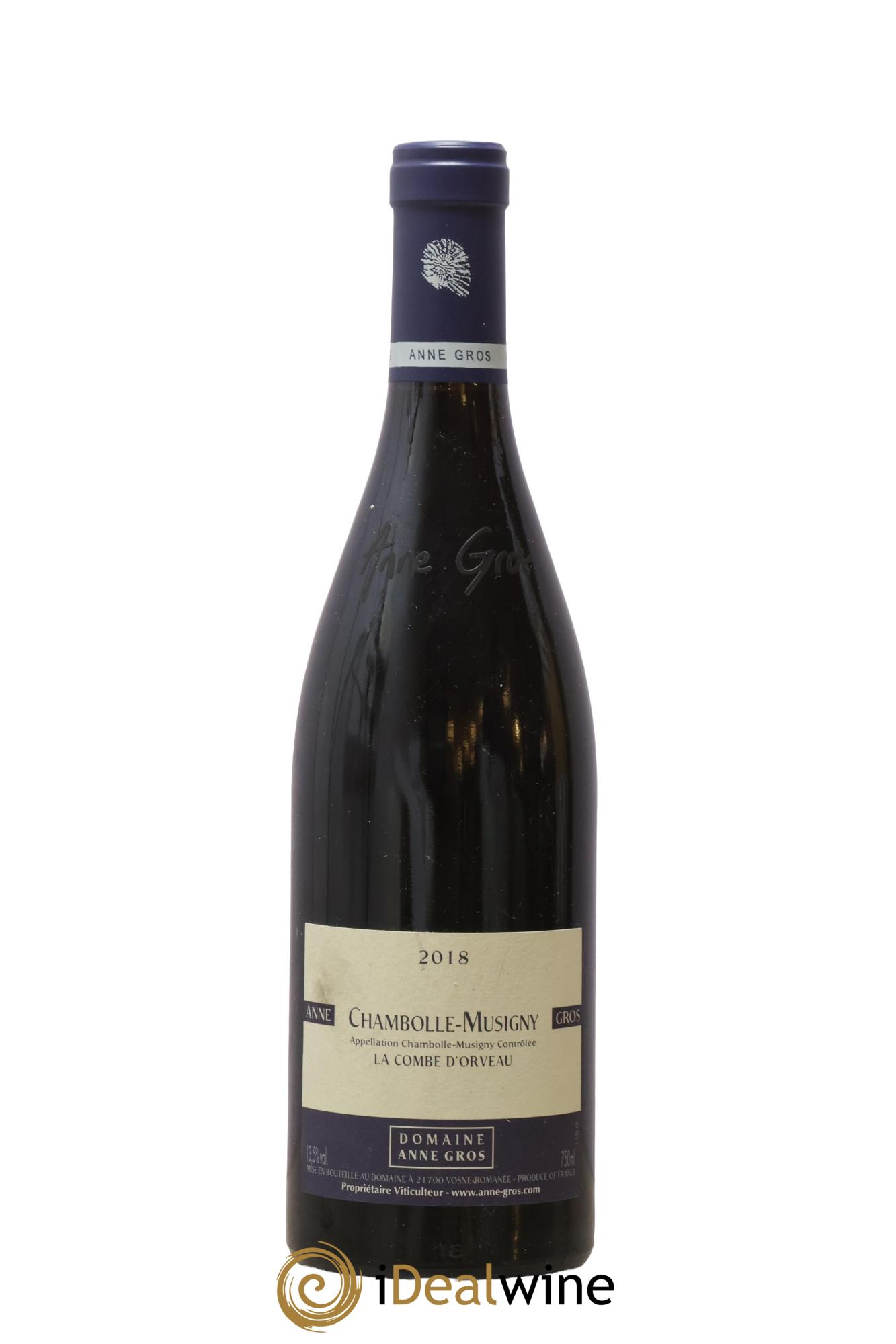 Chambolle-Musigny La Combe d'Orveau Anne Gros 2018 - Lot of 1 bottle - 0