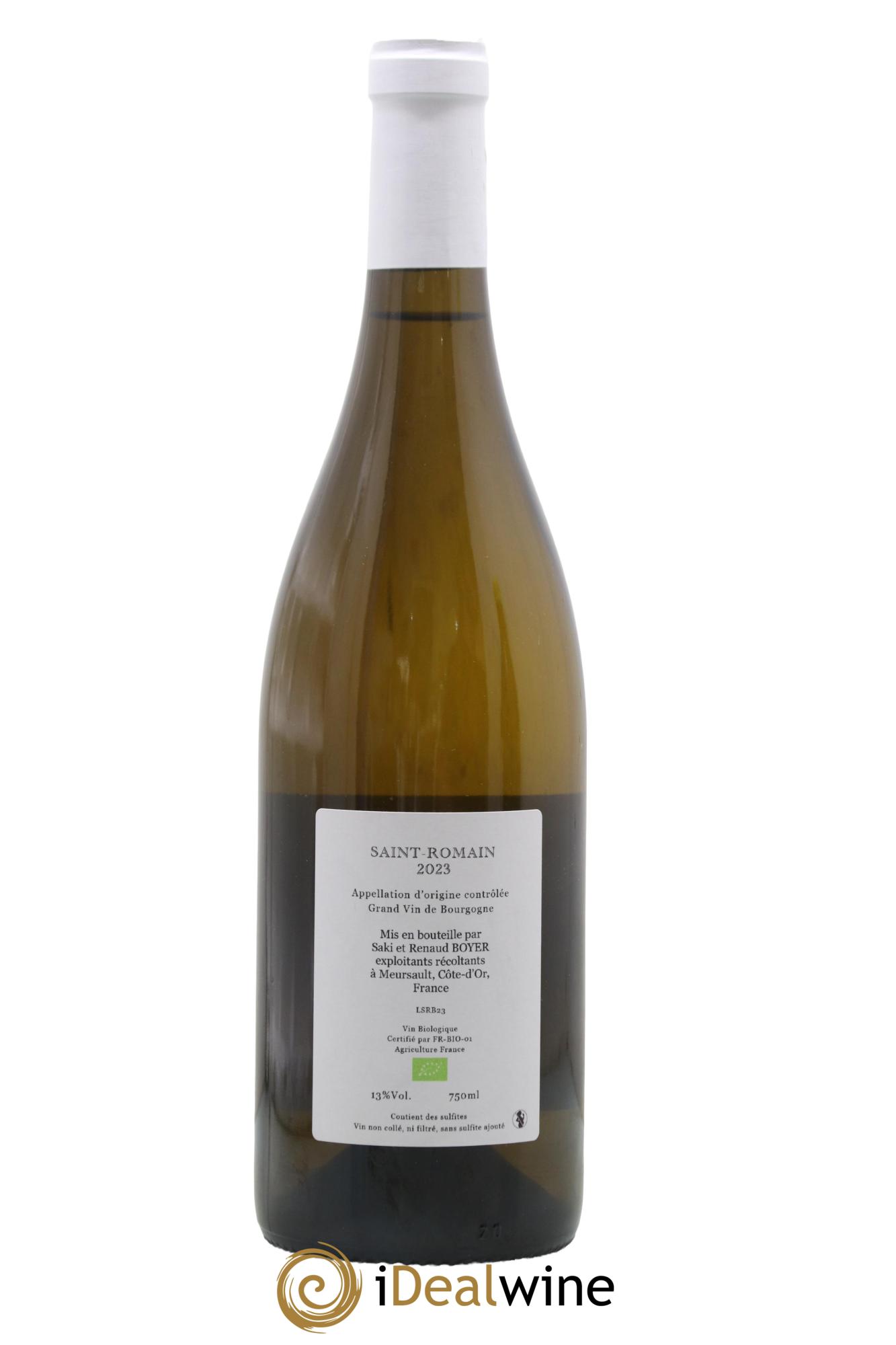 Saint-Romain Renaud Boyer 2023 - Posten von 1 Flasche - 1