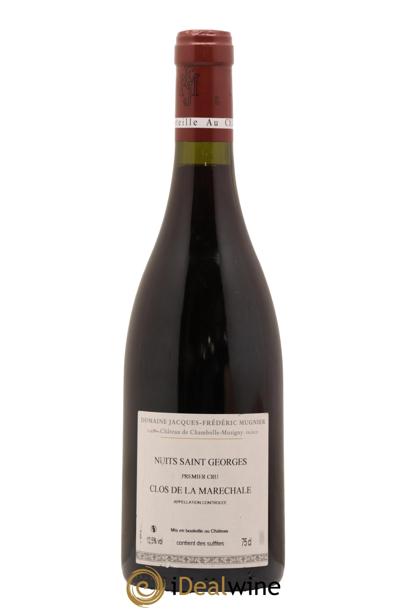 Nuits-Saint-Georges 1er Cru Clos de La Maréchale Jacques-Frédéric Mugnier 2013 - Lot de 1 bouteille - 1