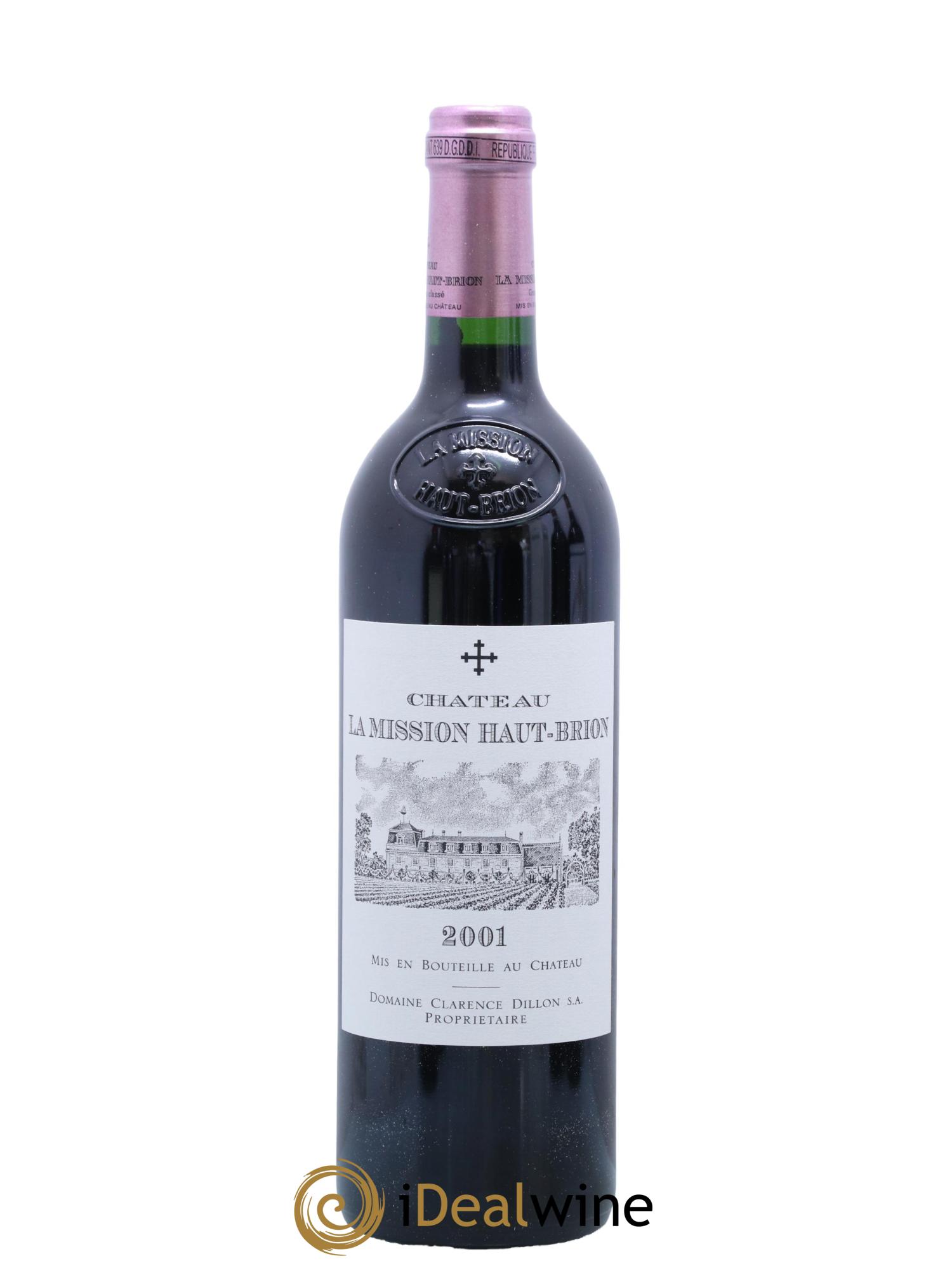 Château la Mission Haut-Brion Cru Classé de Graves 2001 - Lot of 1 bottle - 1