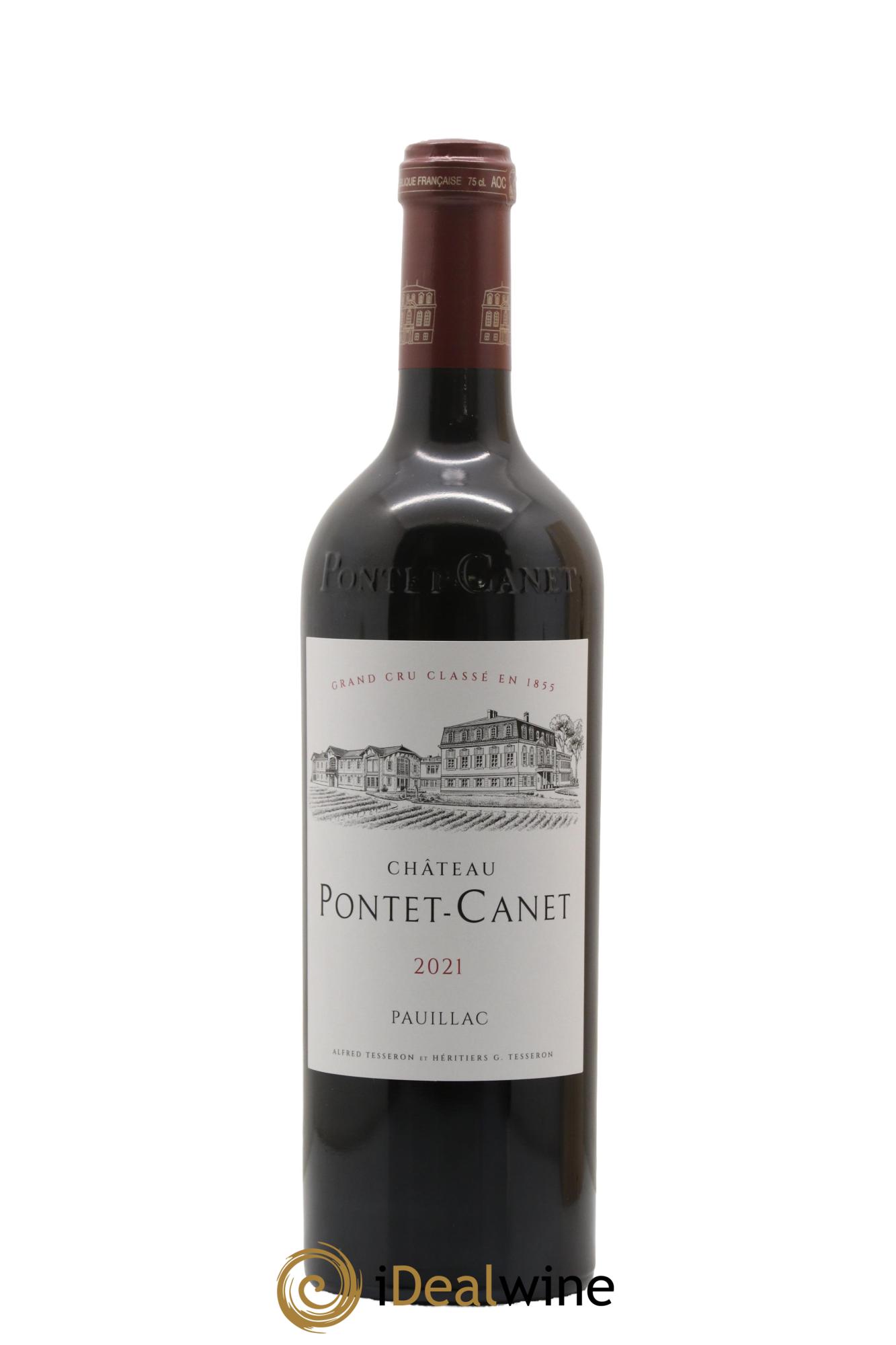 Château Pontet Canet 5ème Grand Cru Classé 2021 - Lot of 1 bottle - 1