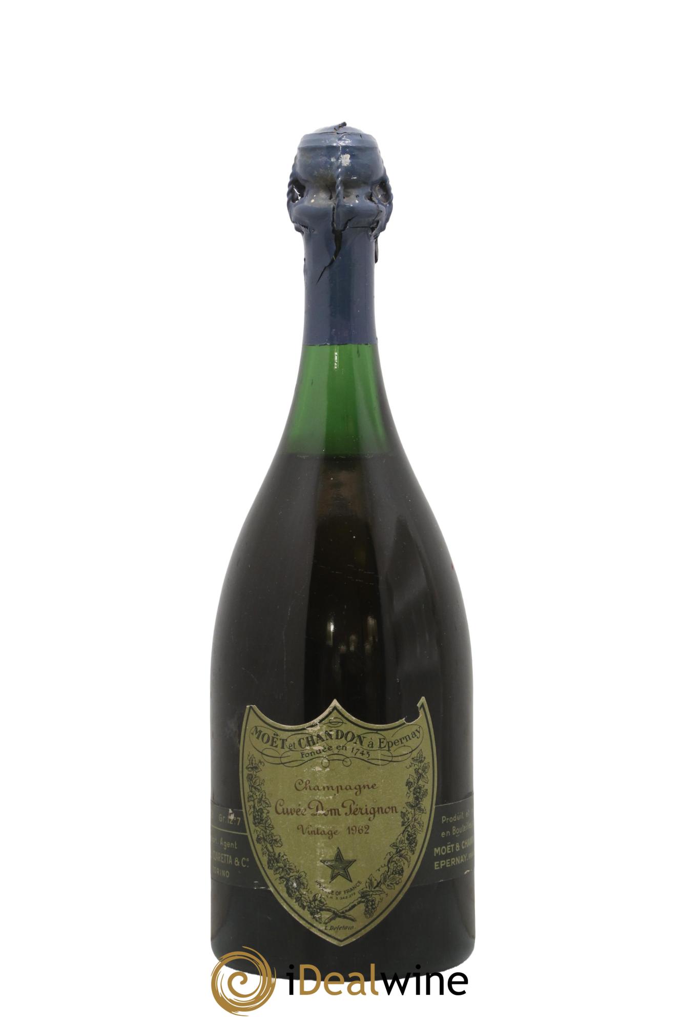 Brut Dom Pérignon 1962 - Lot de 1 bouteille - 0
