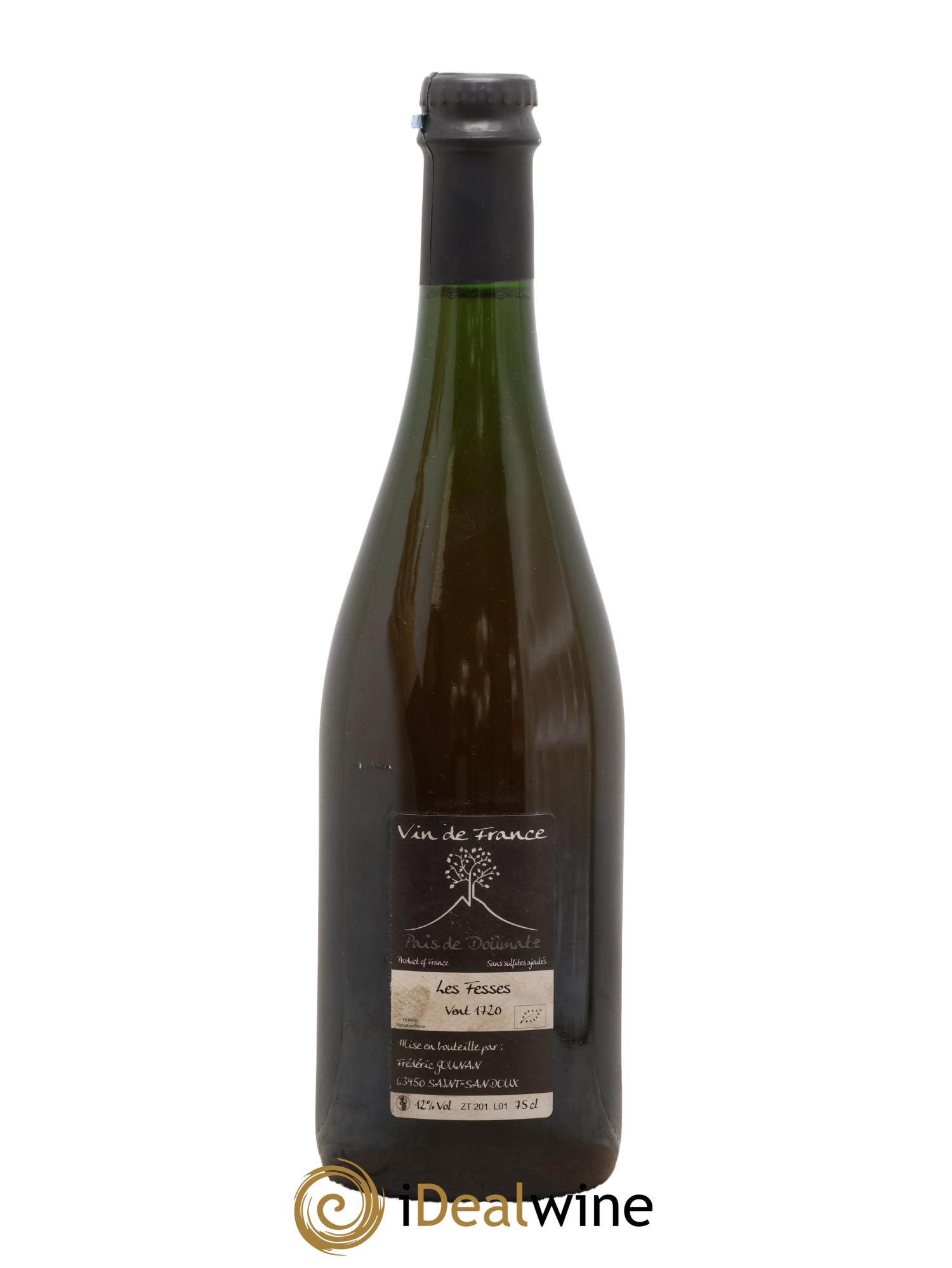 Vin de France Les Fesses Vignoble de l'Arbre Blanc 2017 - Posten von 1 Flasche - 1