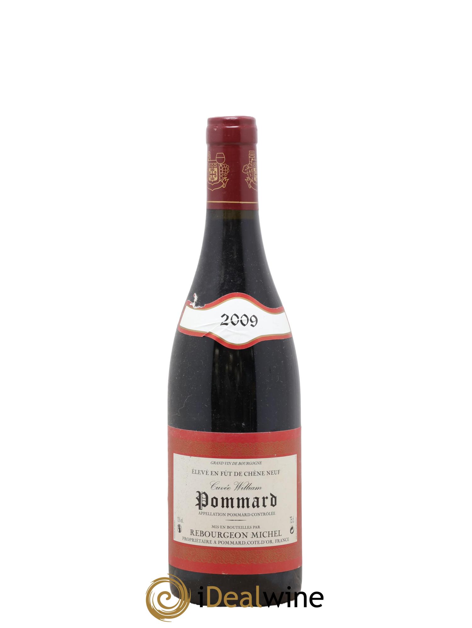Pommard Cuvée William Michel Rebourgeon 2009 - Posten von 1 Flasche - 0