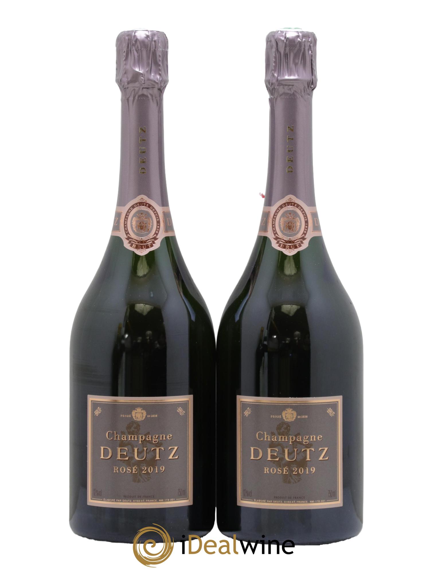 Rosé Millésimé Brut Deutz 2019 - Lot de 2 bouteilles - 0