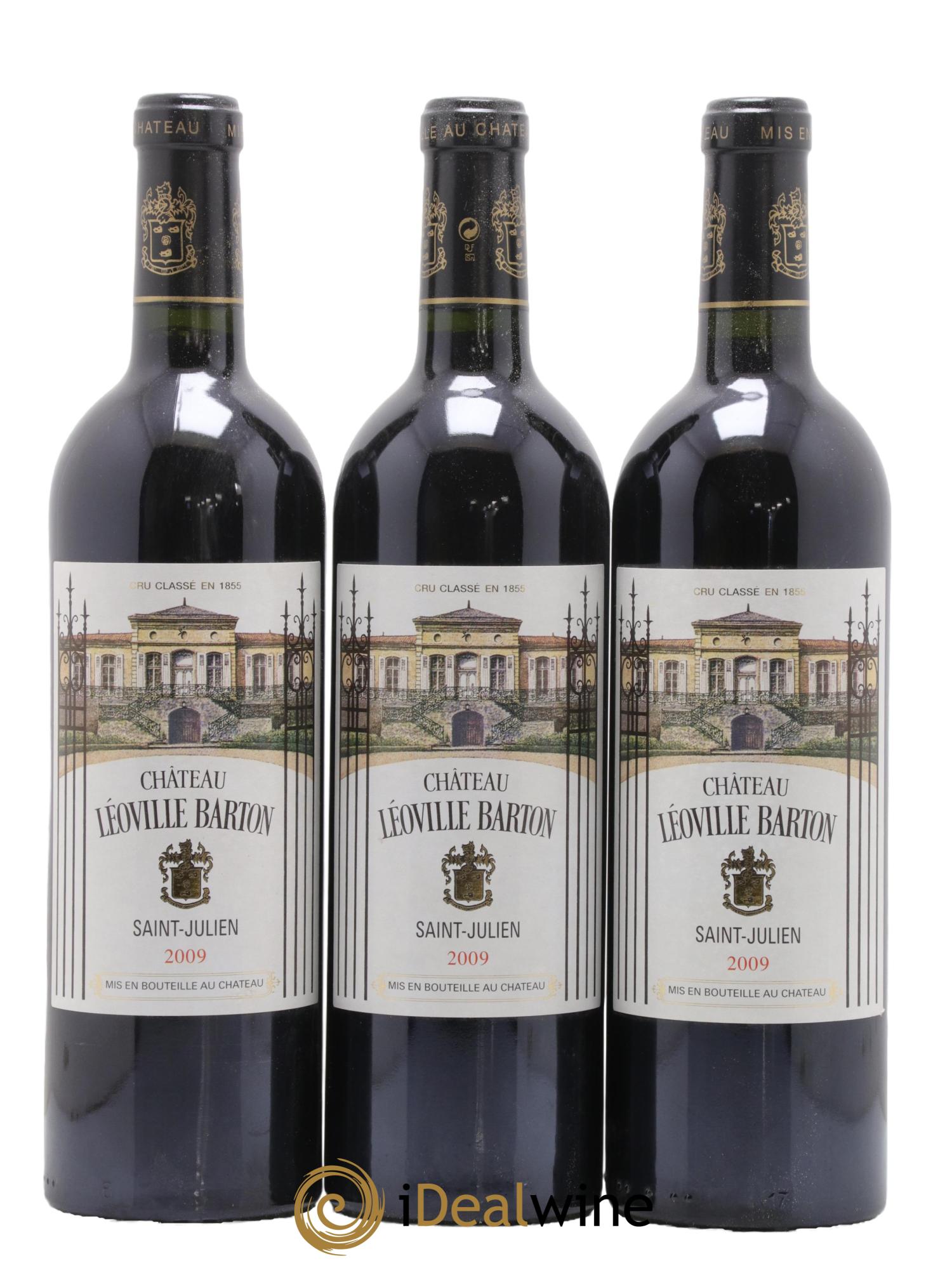 Château Léoville Barton 2ème Grand Cru Classé 2009 - Lot de 6 bouteilles - 2