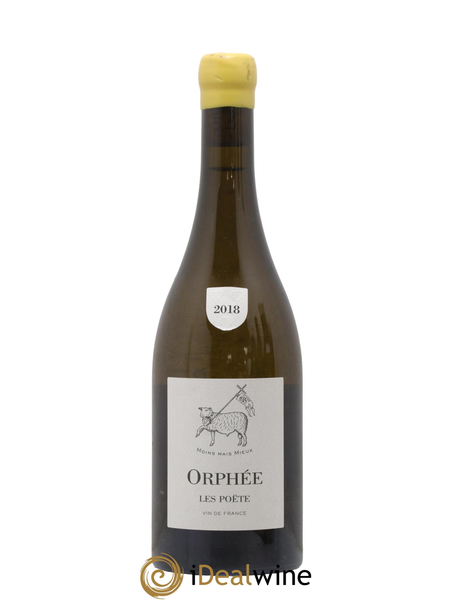 Vin de France (anciennement Reuilly) Orphée Les Poëte 2018 - Lot of 1 bottle - 0