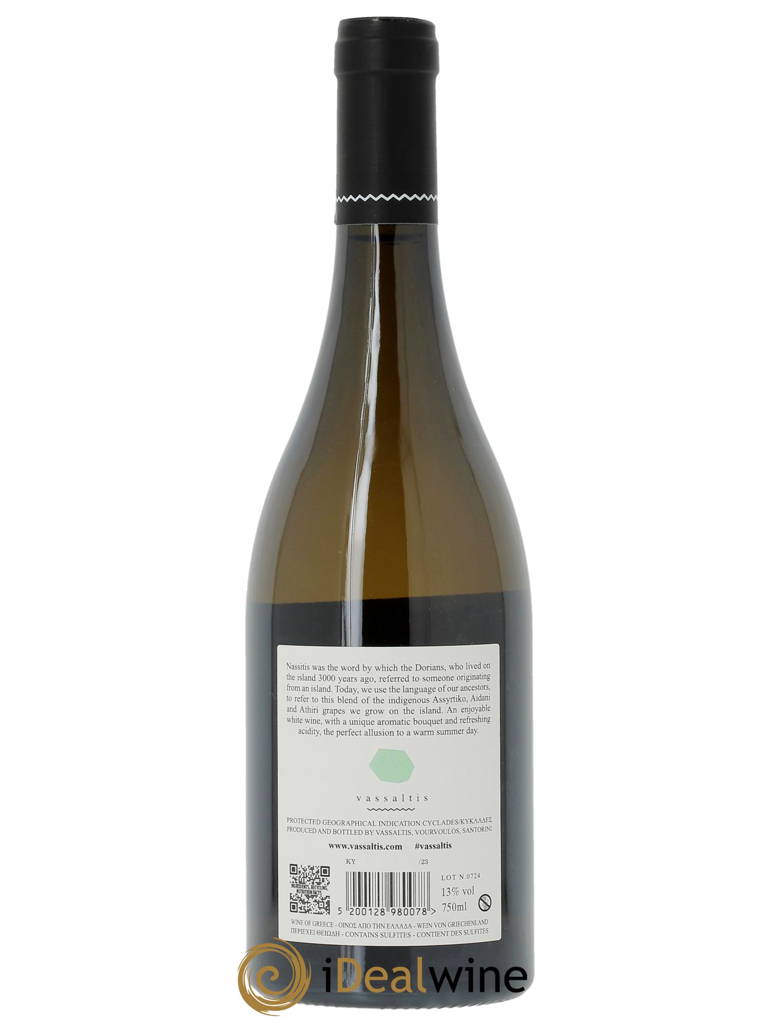 IGP Cyclades Vassaltis Nassitis  2023 - Lot of 1 bottle - 1