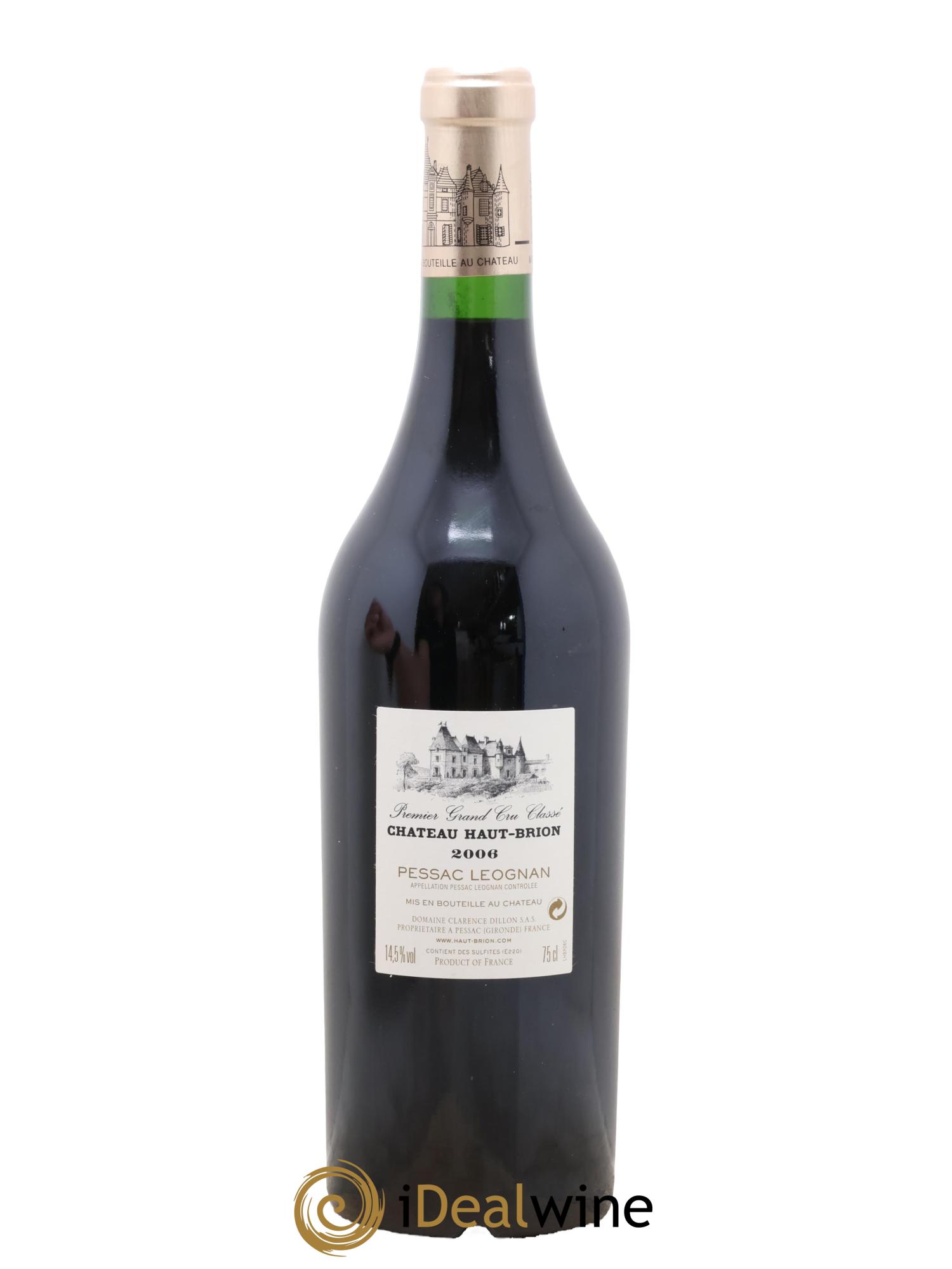 Château Haut Brion 1er Grand Cru Classé 2006 - Lotto di 1 bottiglia - 1