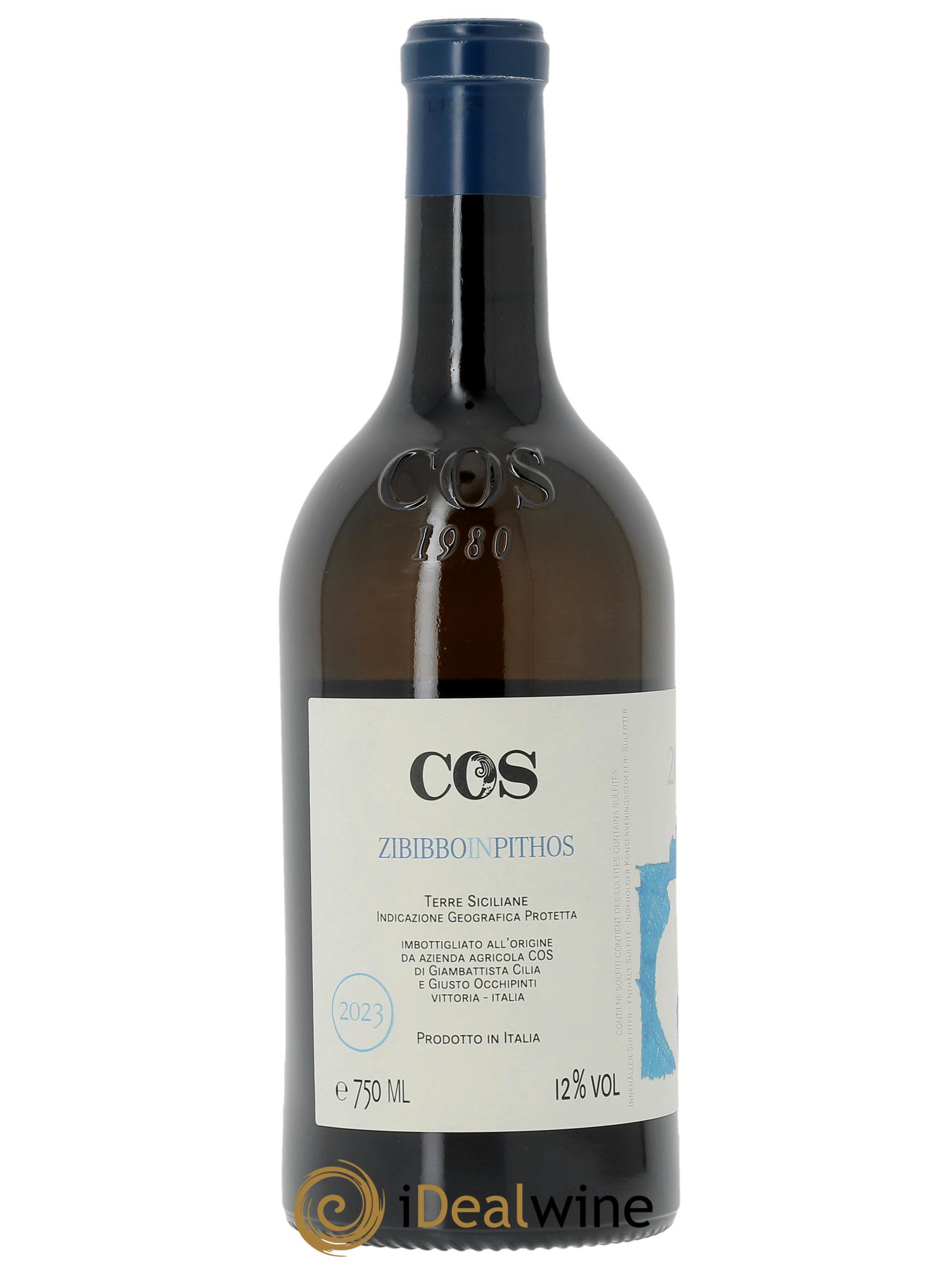 Terre Siciliane IGP Azienda Agricola Cos Zibibbo in Pithos  2023 - Posten von 1 Flasche - 1