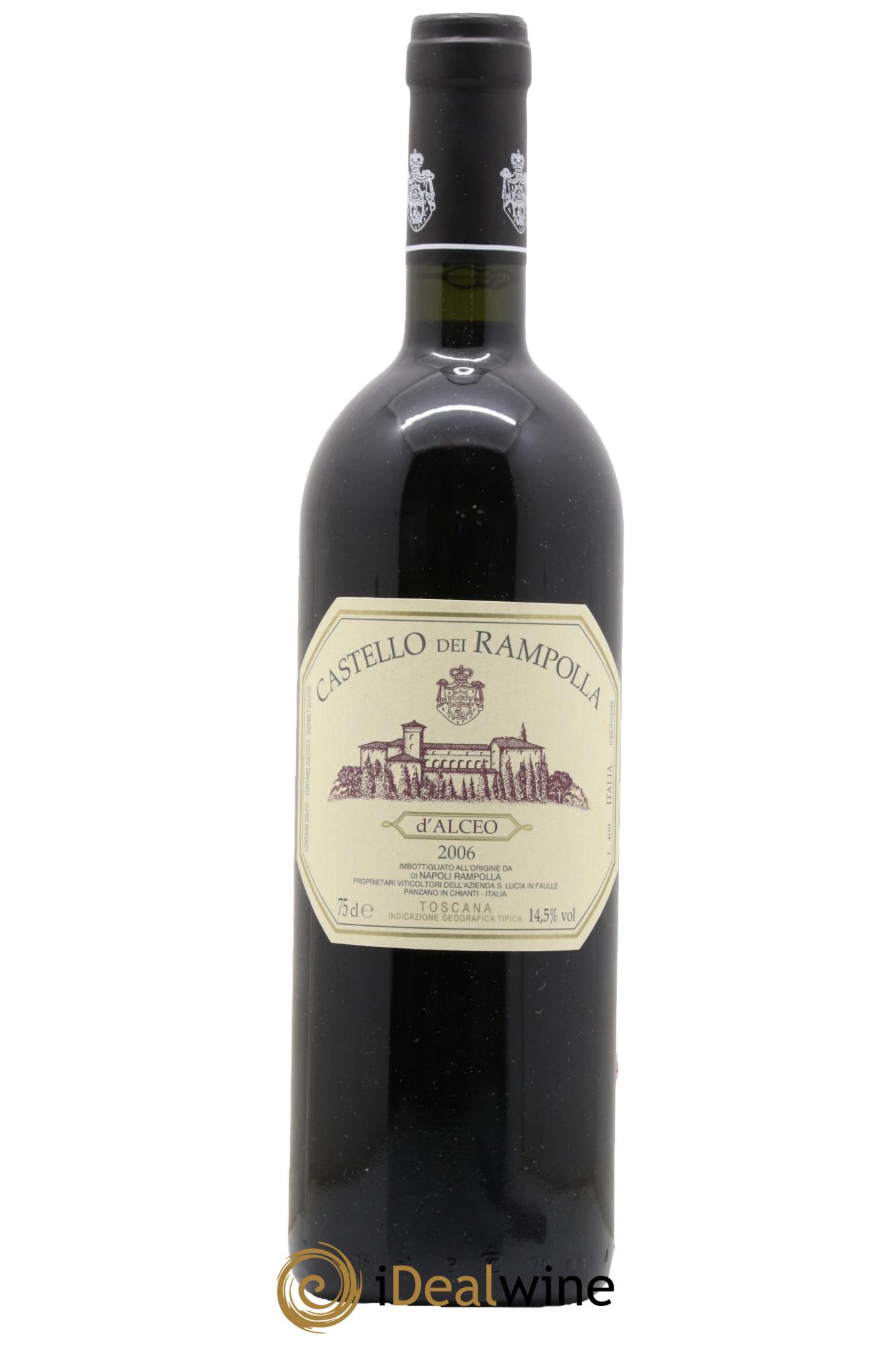 Toscana IGT Castello Dei Rampolla Vigna d'Alceo 2006 - Lot de 1 bouteille - 0