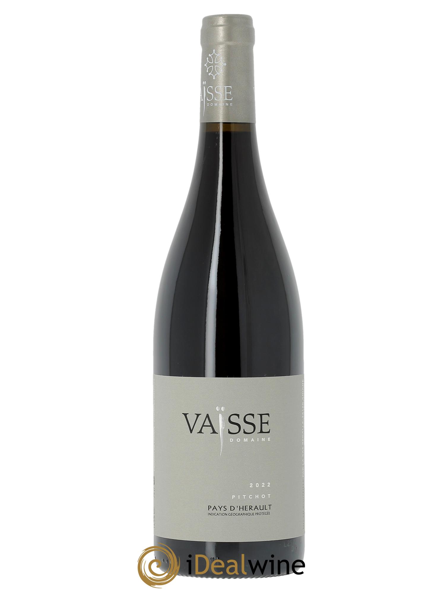 IGP Pays de l'Hérault Pitchot Vaisse (Domaine)  2022 - Lot de 1 bouteille - 0