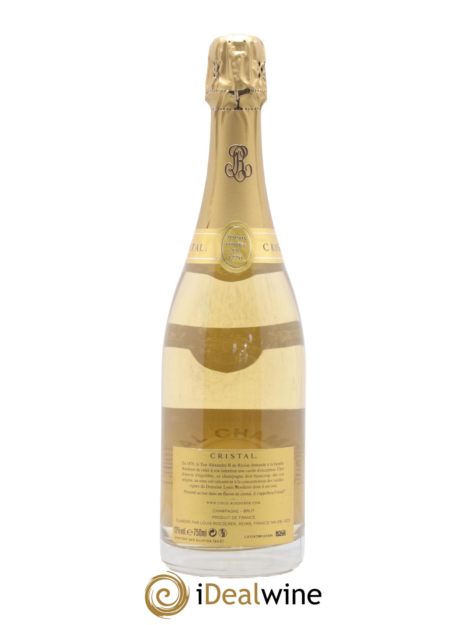 Cristal Louis Roederer 2008 - Lot of 1 bottle - 1