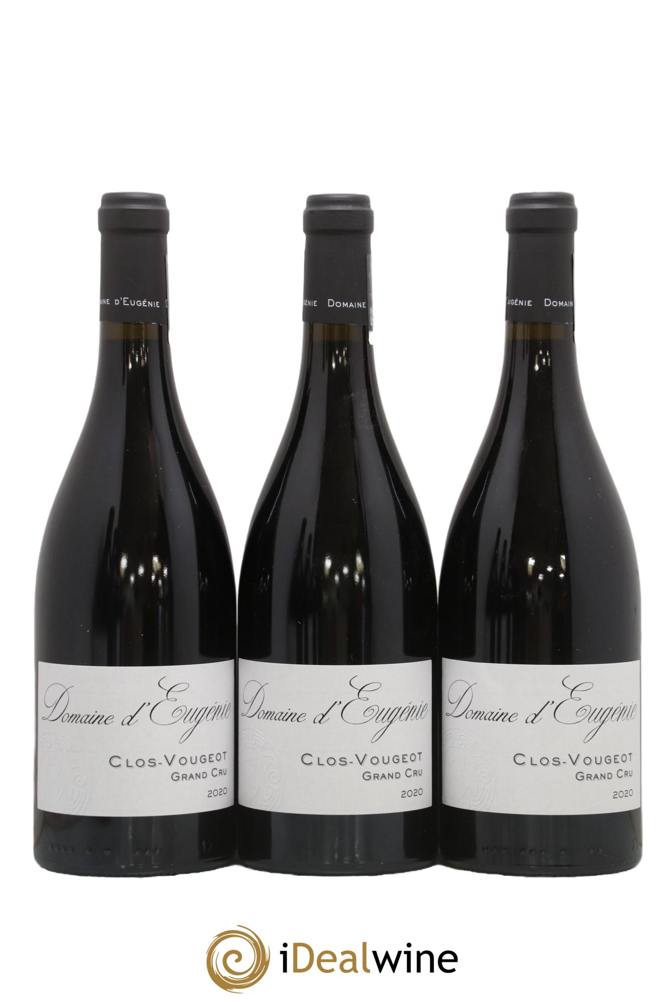 Clos de Vougeot Grand Cru Domaine René Engel - Domaine Eugénie 2020 - Lot de 6 bouteilles - 1