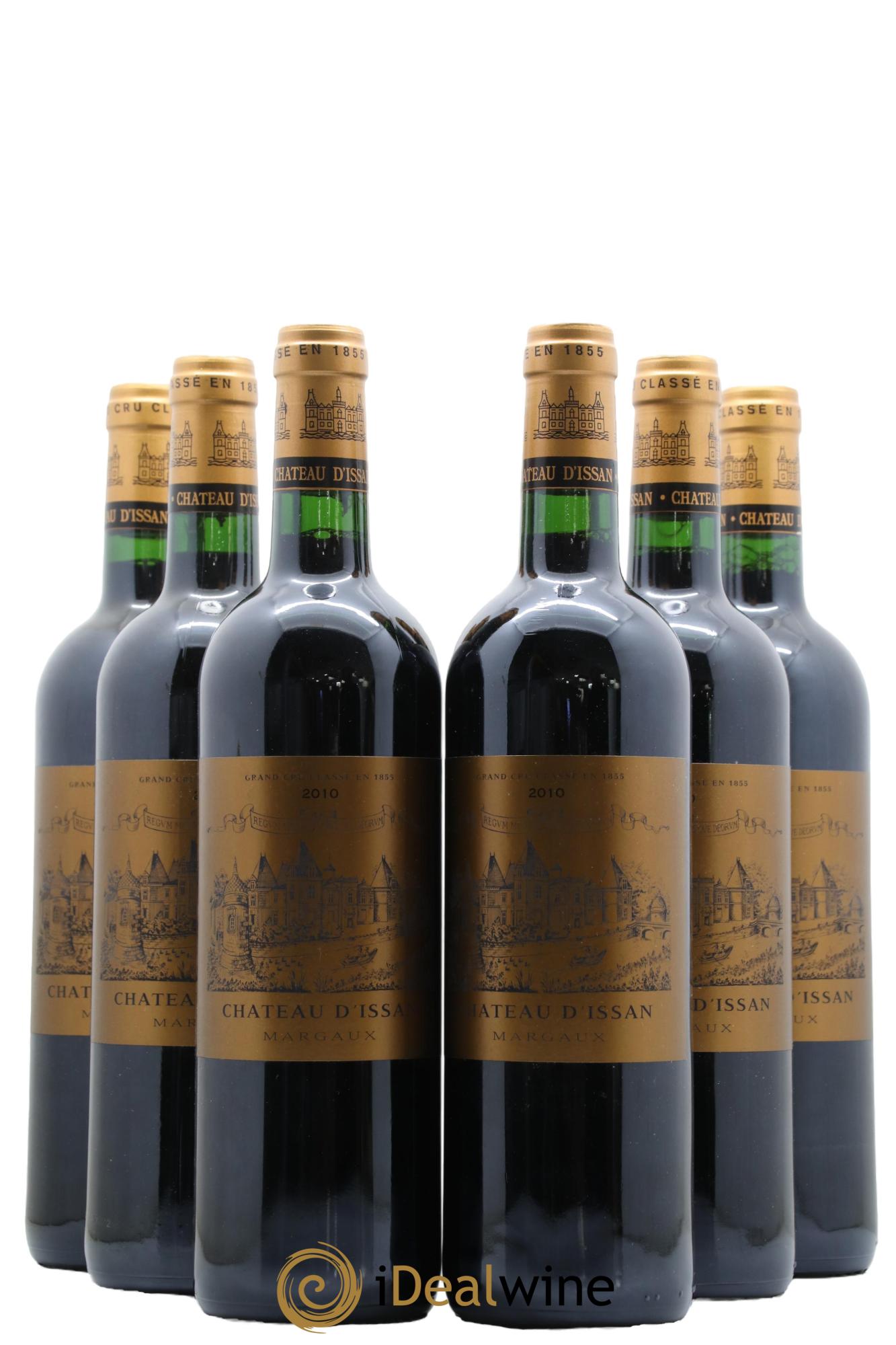Château d'Issan 3ème Grand Cru Classé 2010 - Lotto di 6 bottiglie - 0