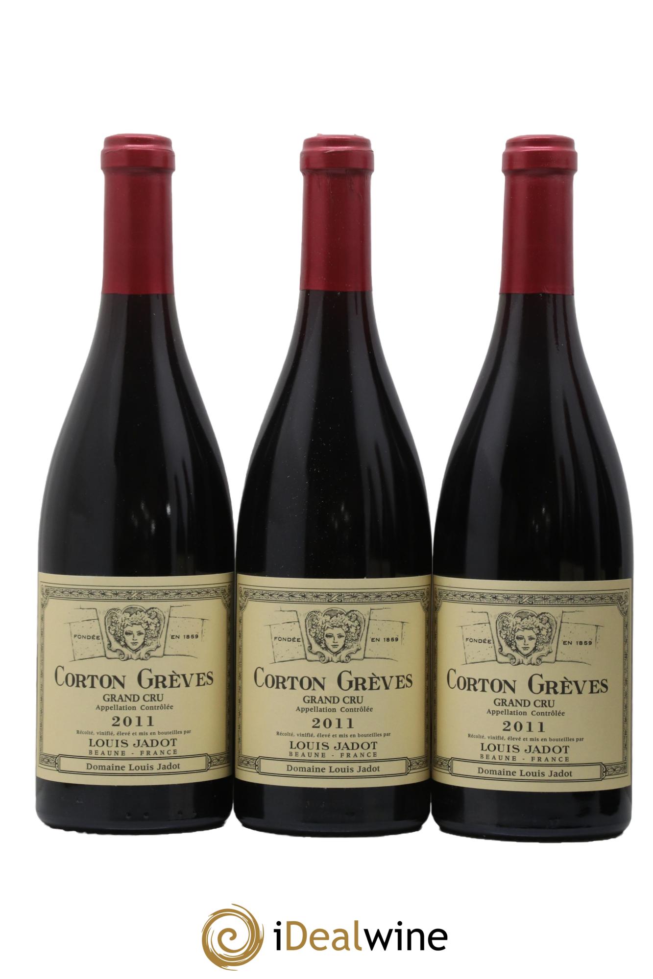 Corton Grand Cru Grèves Louis Jadot (Domaine) 2011 - Lot de 6 bouteilles - 1