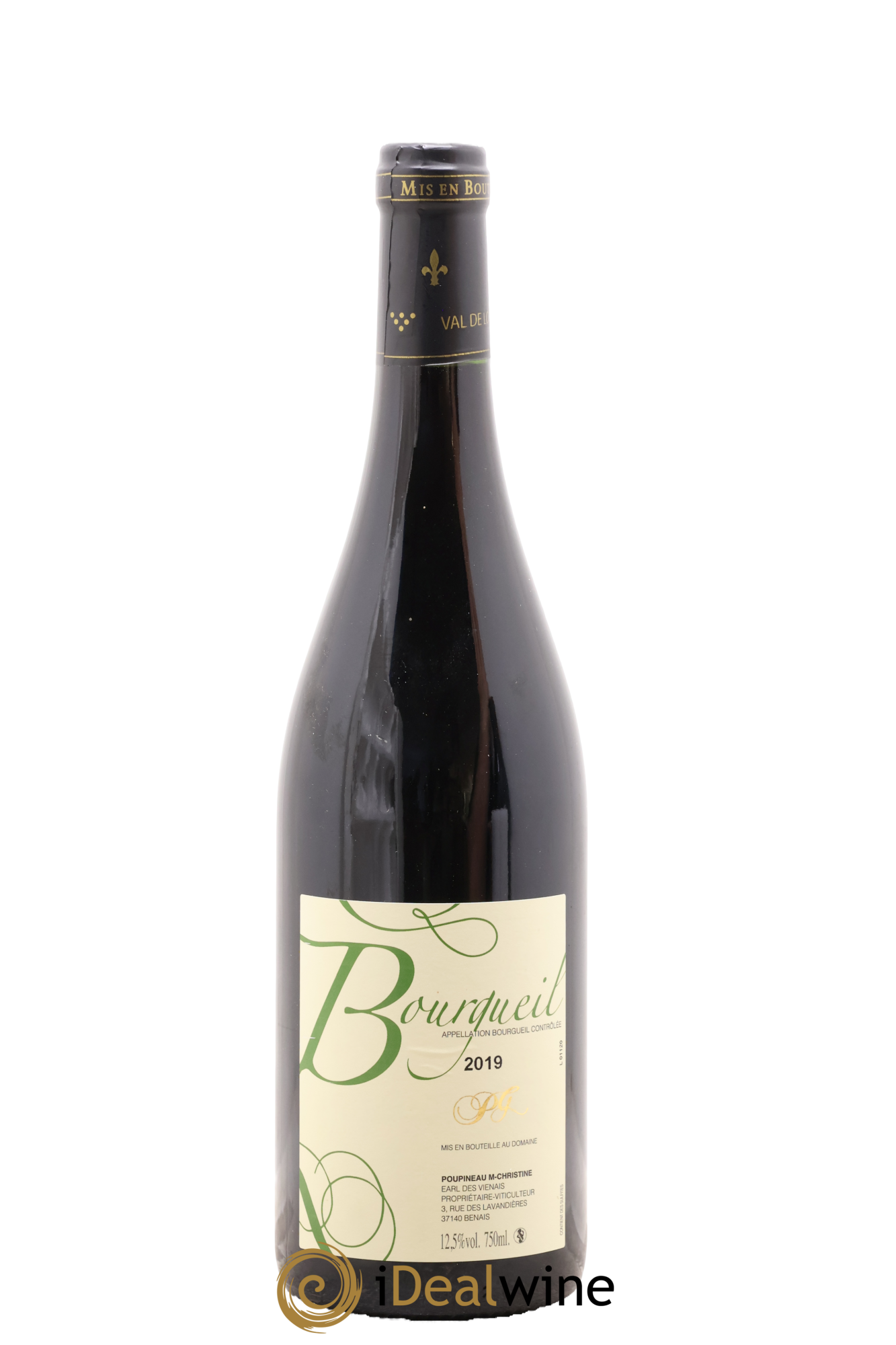 Bourgueil Poupineau M-Christine 2019 - Posten von 1 Flasche - 0