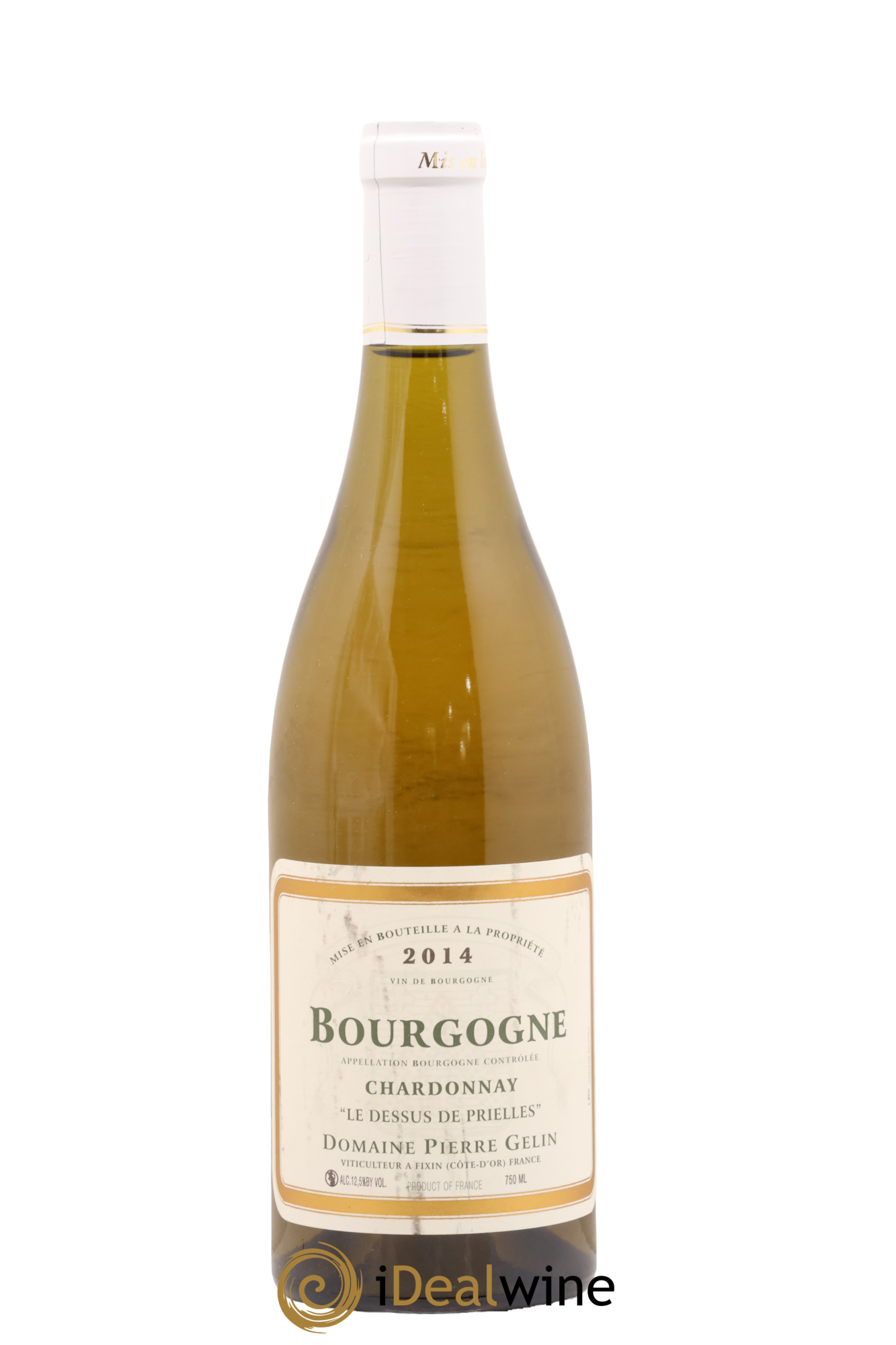 Bourgogne Le Dessus Des Prielles Pierre Gelin 2014 - Lot de 1 bouteille - 0